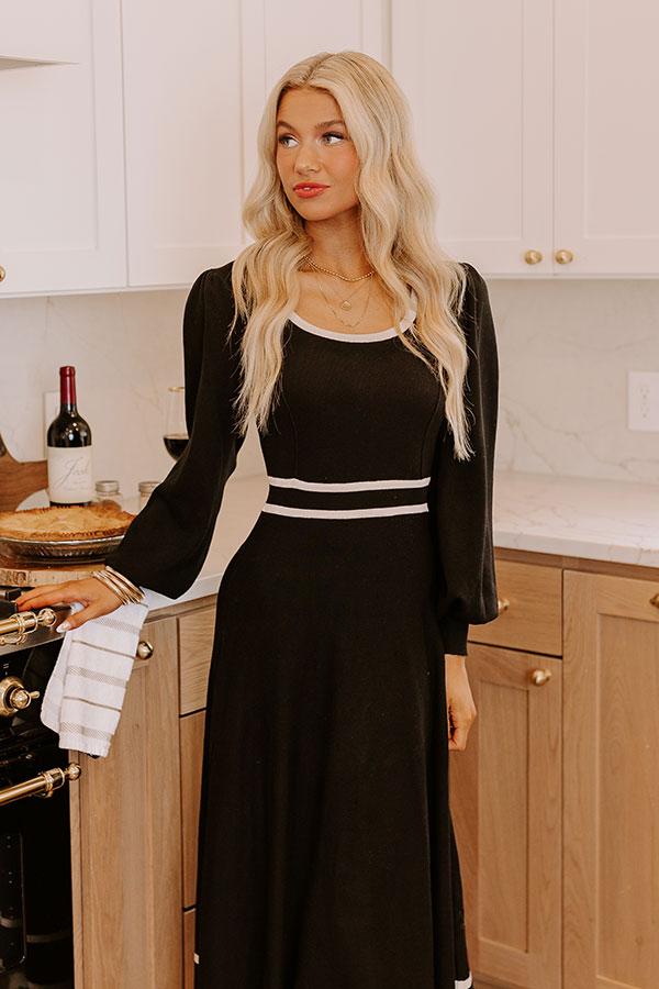 Sweet Whispers Knit Midi Product Image