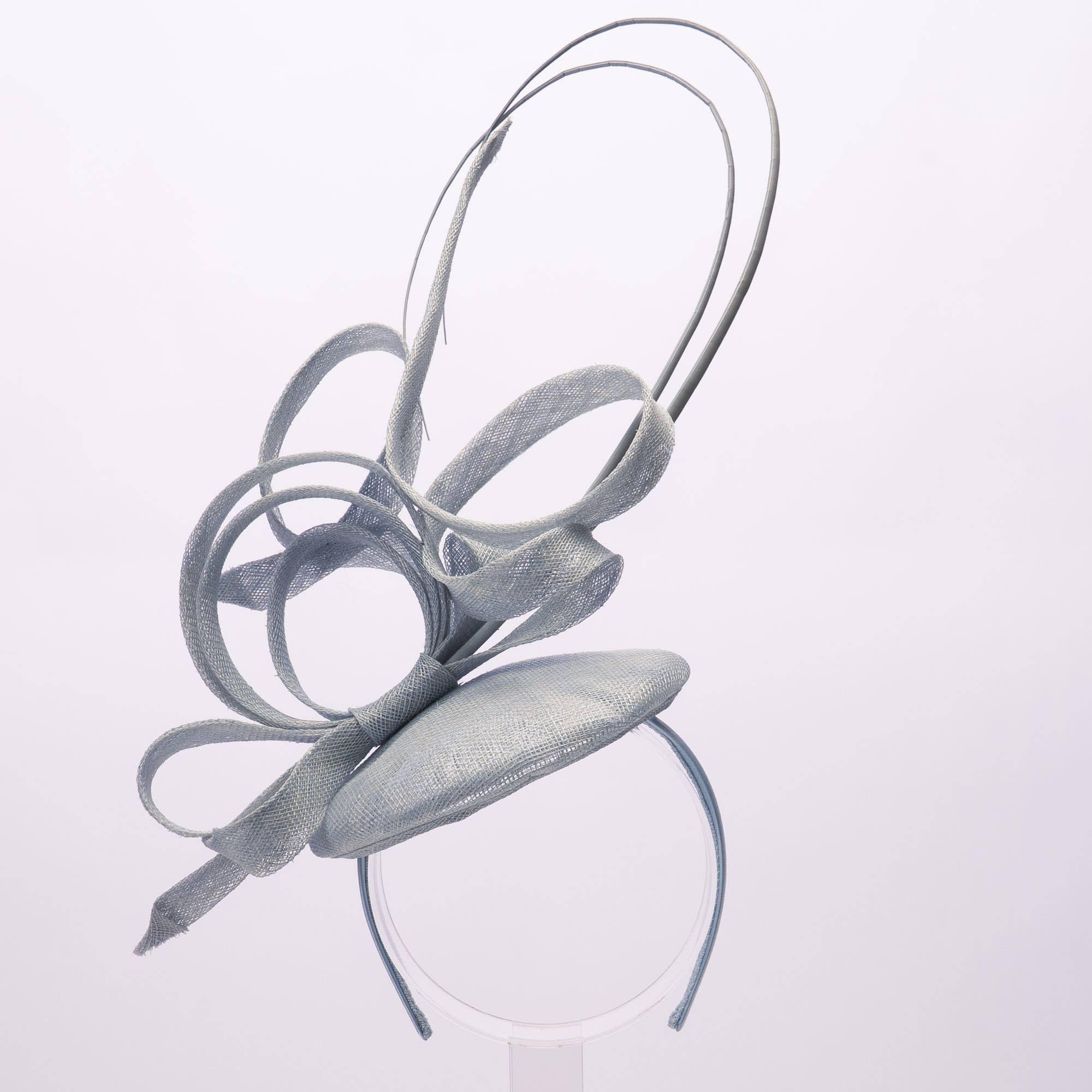 Sinamay Fascinator Headband, Ribbon 3D Design Product Image