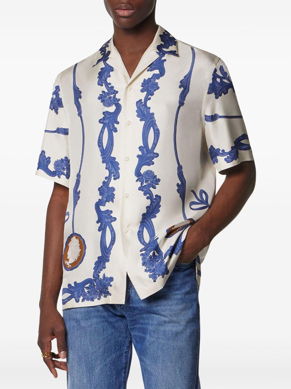 Cameo silk shirt Product Image