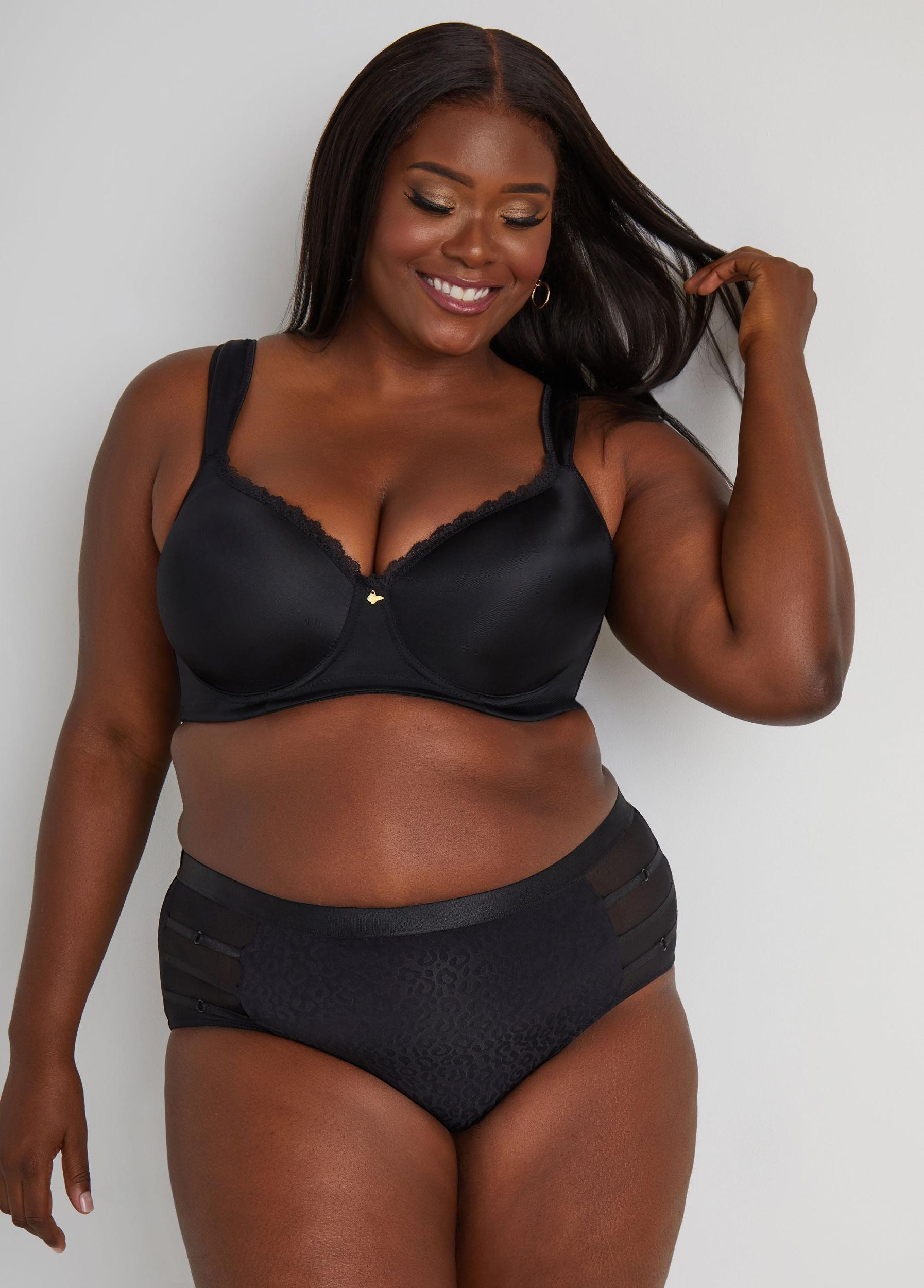 Caged Leopard Hipster Panty Product Image