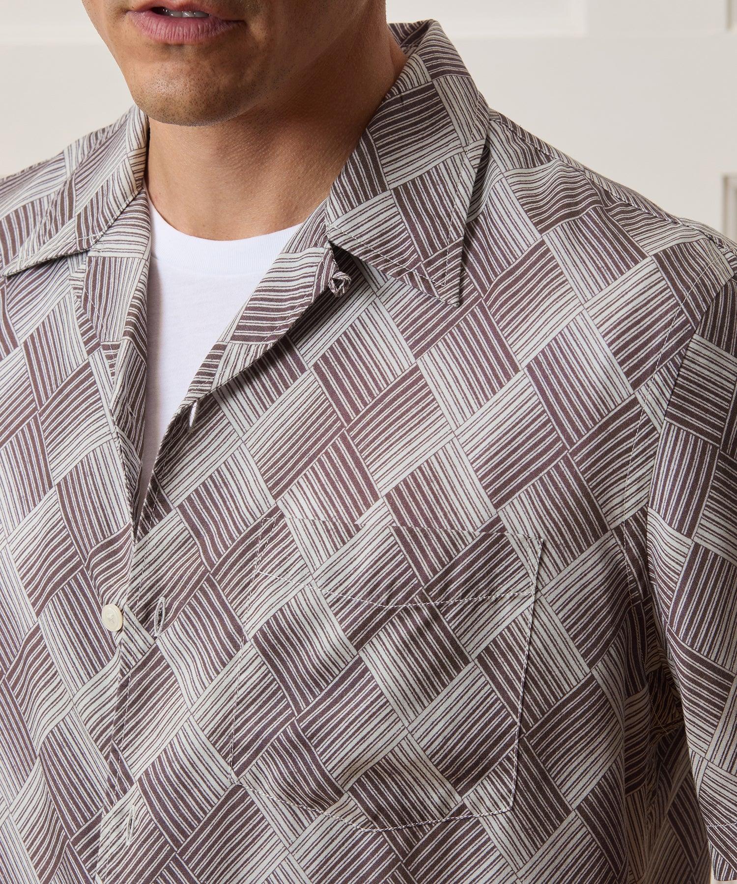 Cropped Rayon Capri Shirt Product Image