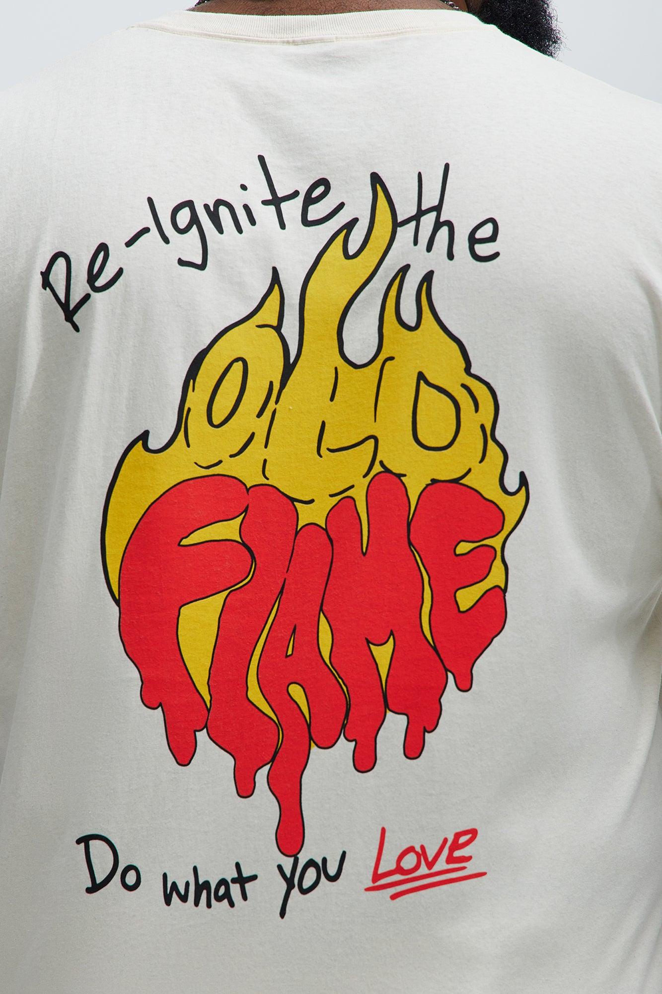 Do What You Love Short Sleeve Tee - Cream Product Image