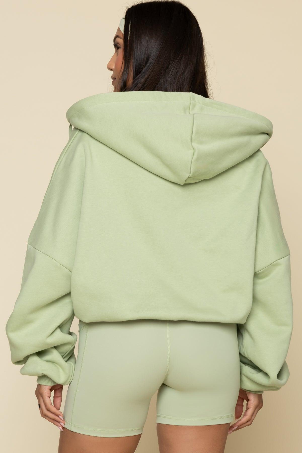 Zip Cloud Hoodie - Sapphire Product Image