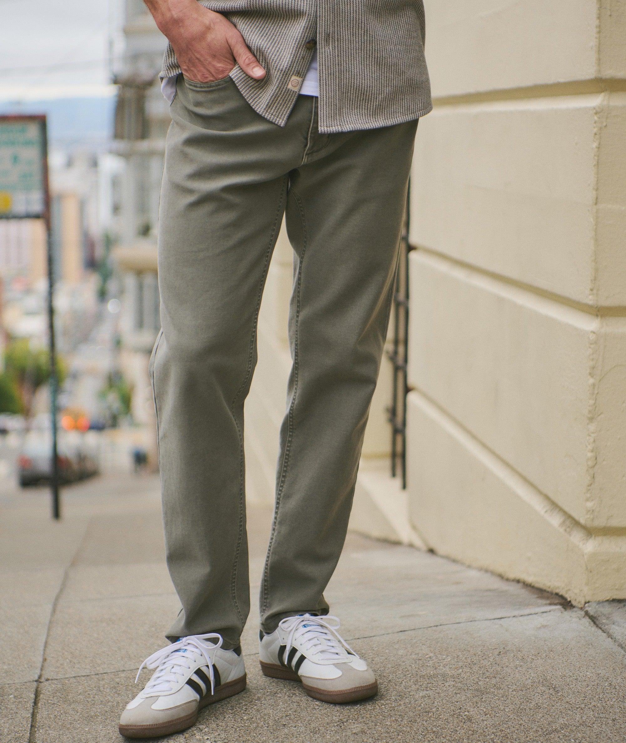 Flex Terry Slim Straight Pant Product Image