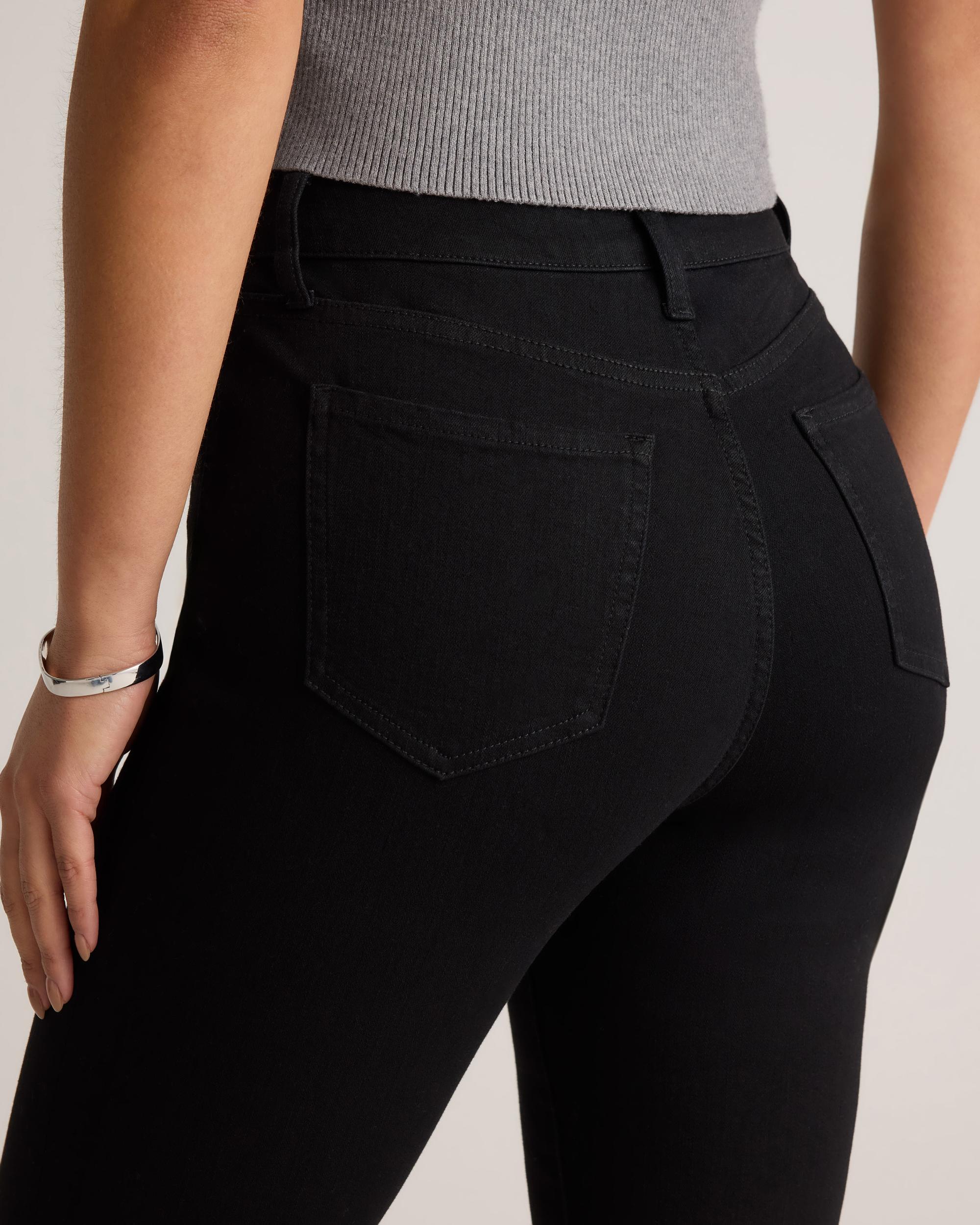 Quince | Women's Bella Stretch Straight Jeans Organic Cotton Product Image