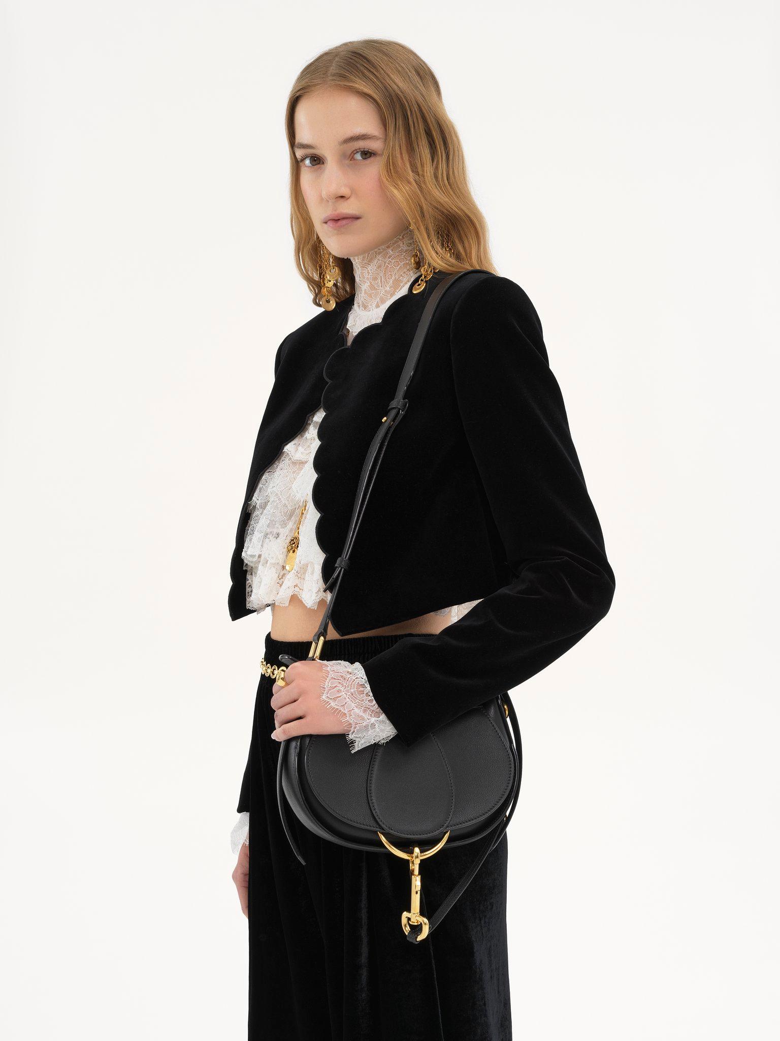 Small Chloé Ride crossbody bag in soft leather Product Image