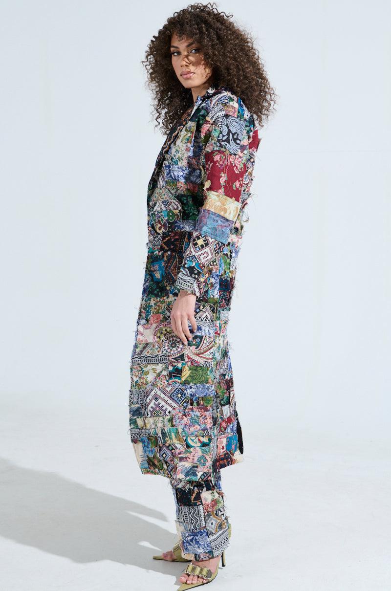 ODESSA PATCHWORK TRENCH Product Image