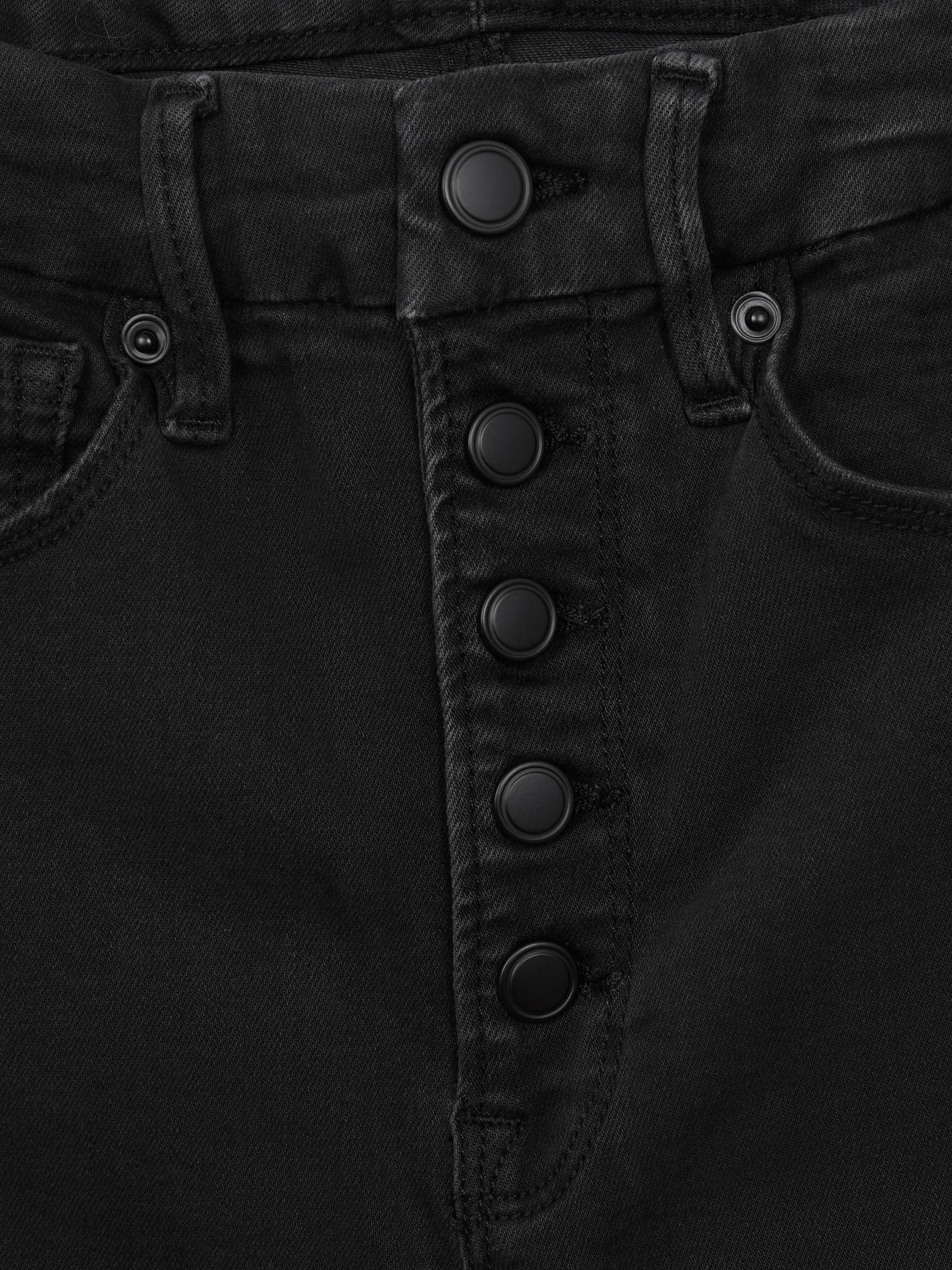 Good American Always Fits Skinny Jeans in Black Product Image