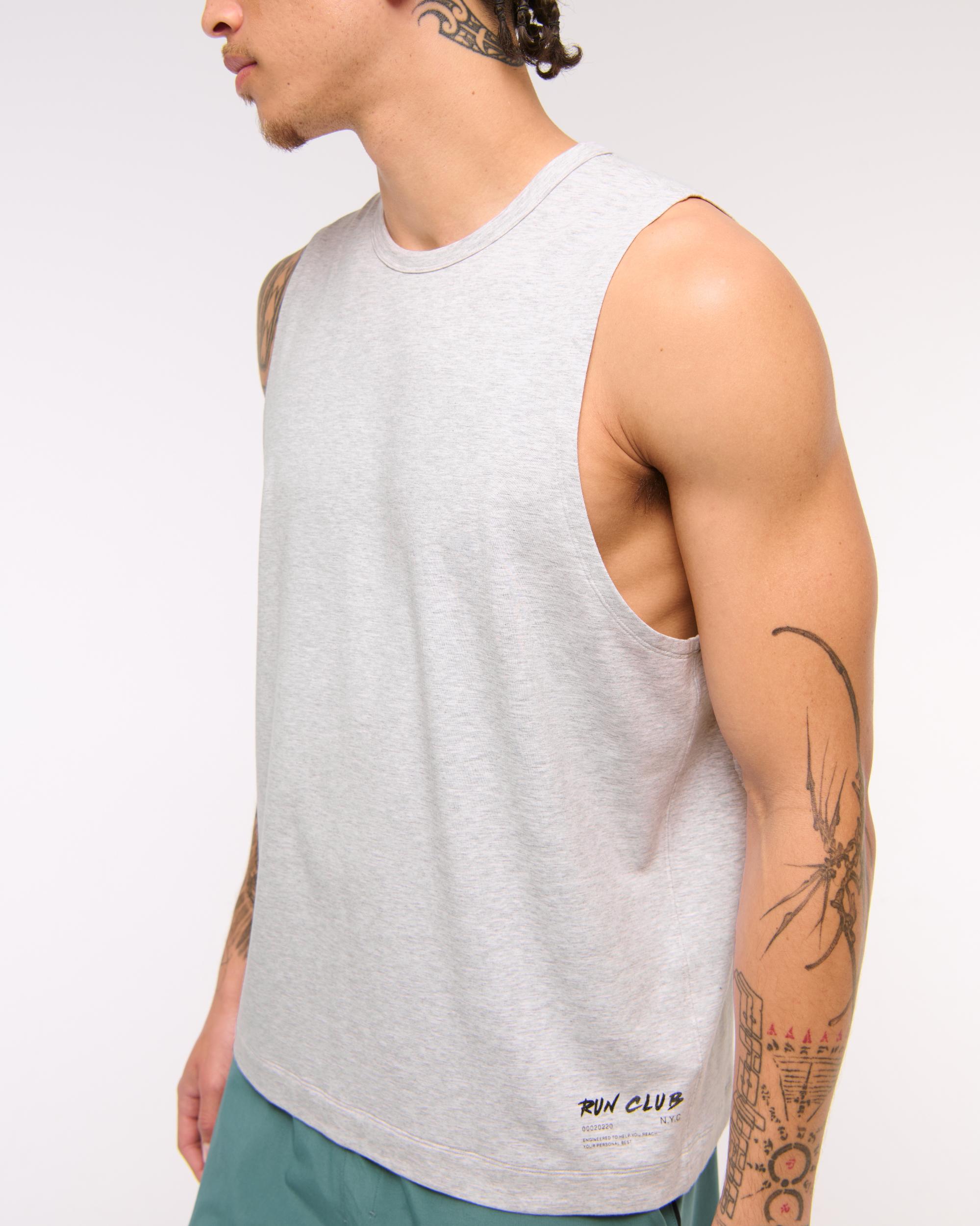 YPB Active Cotton-Blend Graphic Tank Product Image