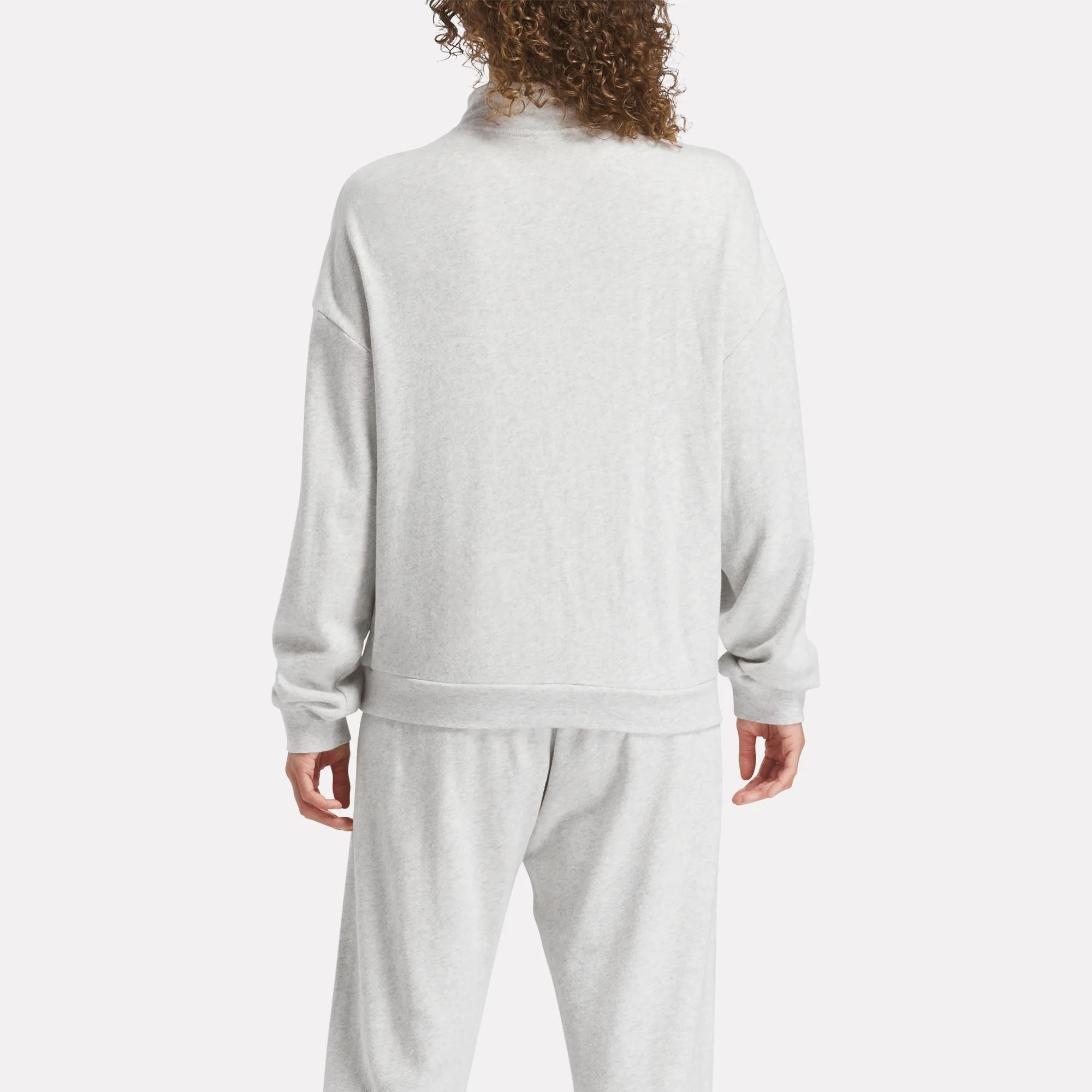 Women's Reebok x SET Classic Lightweight Quarter-Zip Sweatshirt Female Product Image