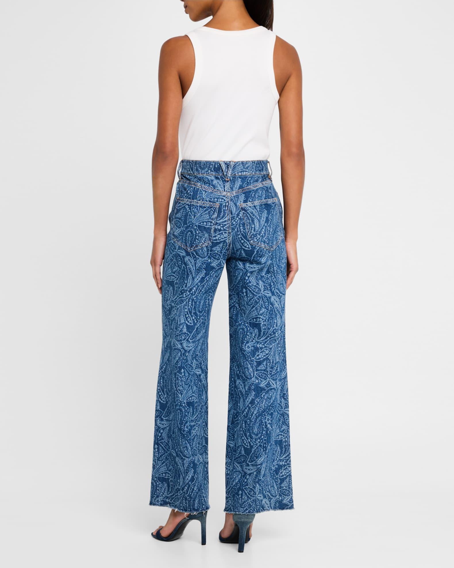 Taylor High-Rise Wide-Leg Jeans Product Image