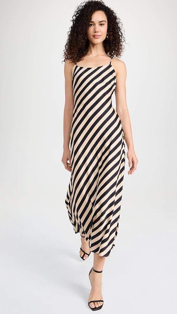 endless rose Striped Maxi Slip Dress | Shopbop Product Image
