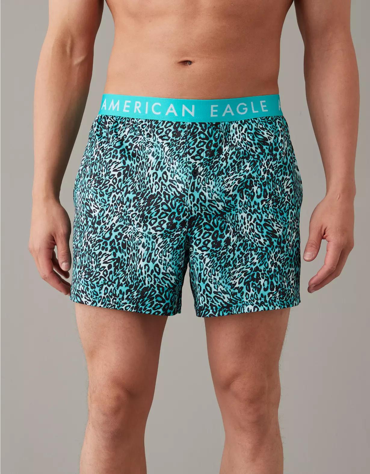 AEO Palm Trees Ultra Soft Pocket Boxer Short Product Image