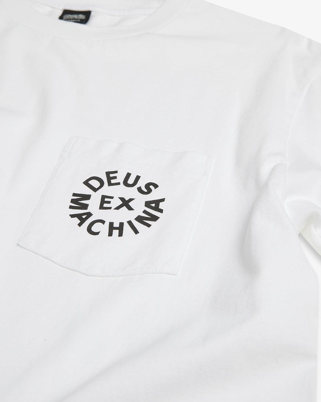 Deus Logo Tee - White Product Image