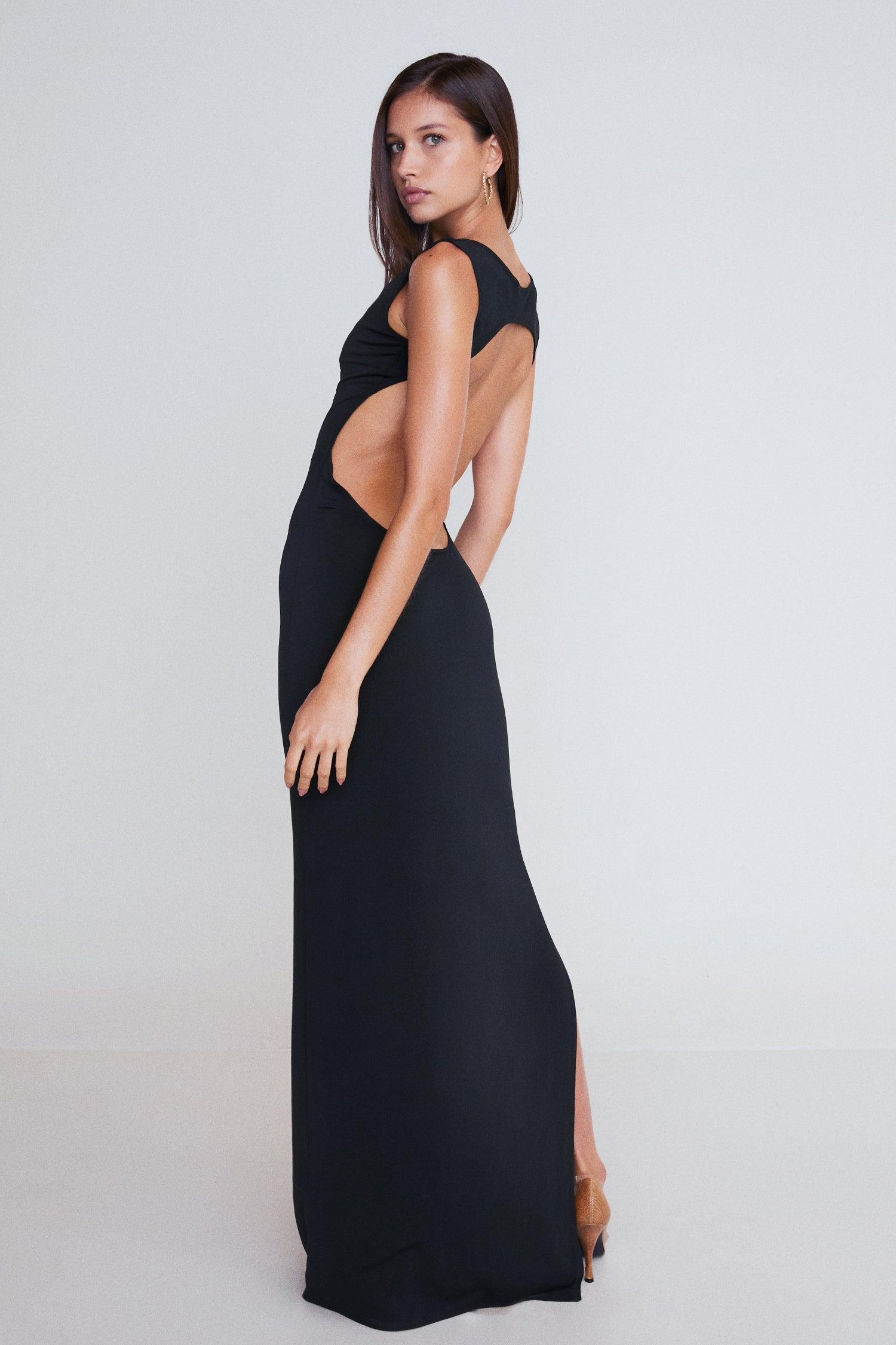 SELENA DRESS - BLACK Product Image