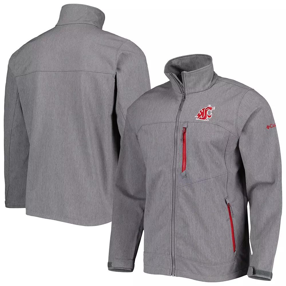 Men's Columbia Gray Washington State Cougars Ascender II Full-Zip Jacket, Size: Medium, Wsc Grey Product Image