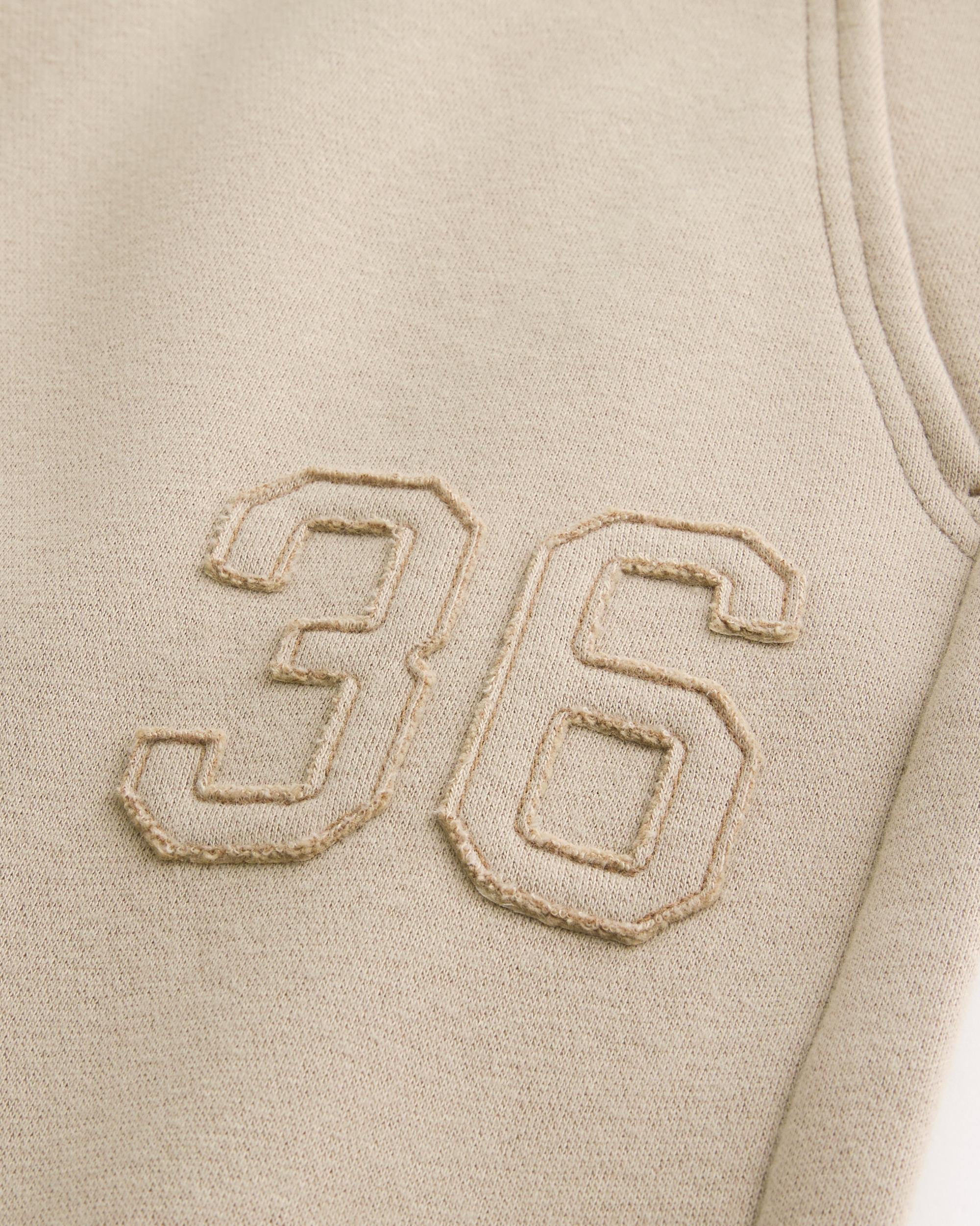 Applique Graphic Bootcut Sweatpants Product Image