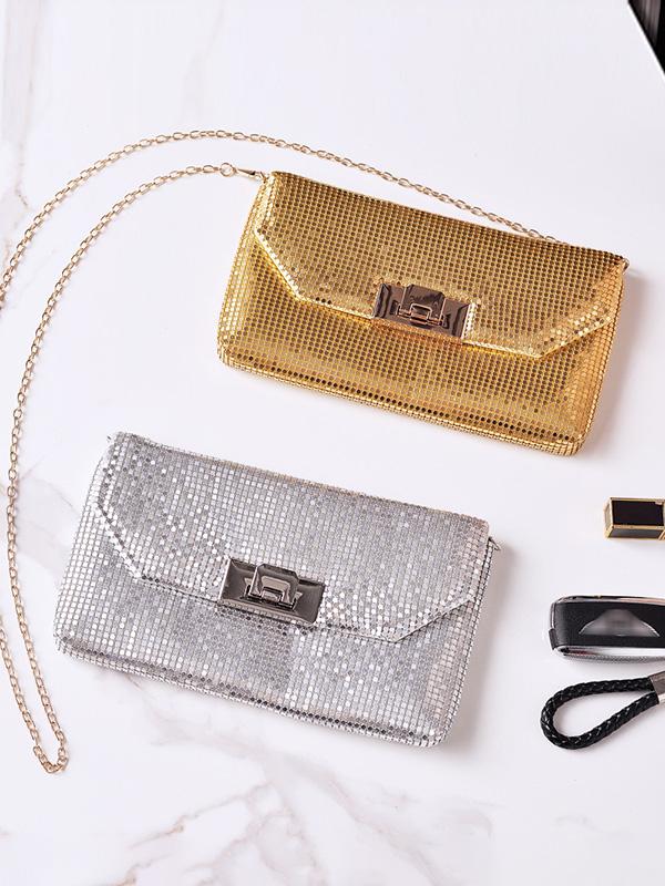Shiny Split-Joint Bags Handbags Product Image