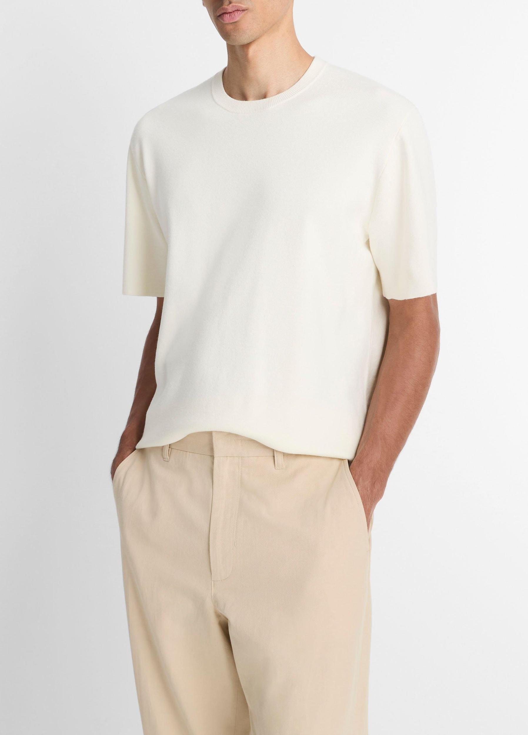 Milano Short-Sleeve Crew Neck Sweater Product Image