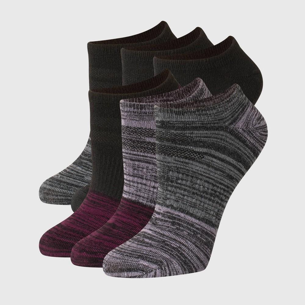 Hanes Moves Premium Women's 6PK Lightweight No Show Socks, X-Temp Size 5-9 Product Image