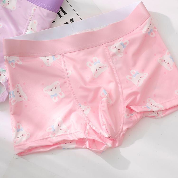 Cartoon Print Boxer Briefs / Set Product Image