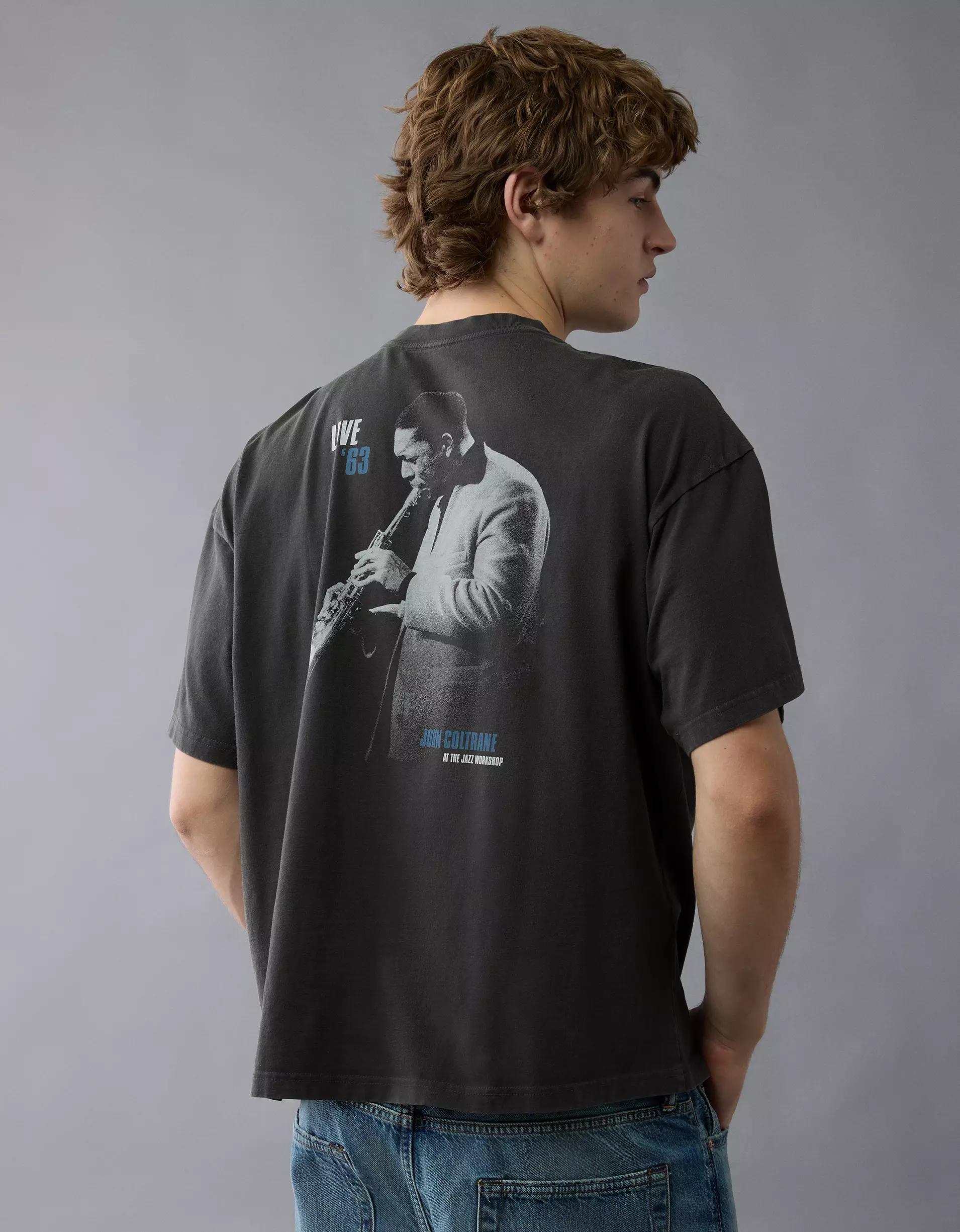 AE Boxy John Coltrane Graphic T-Shirt Product Image