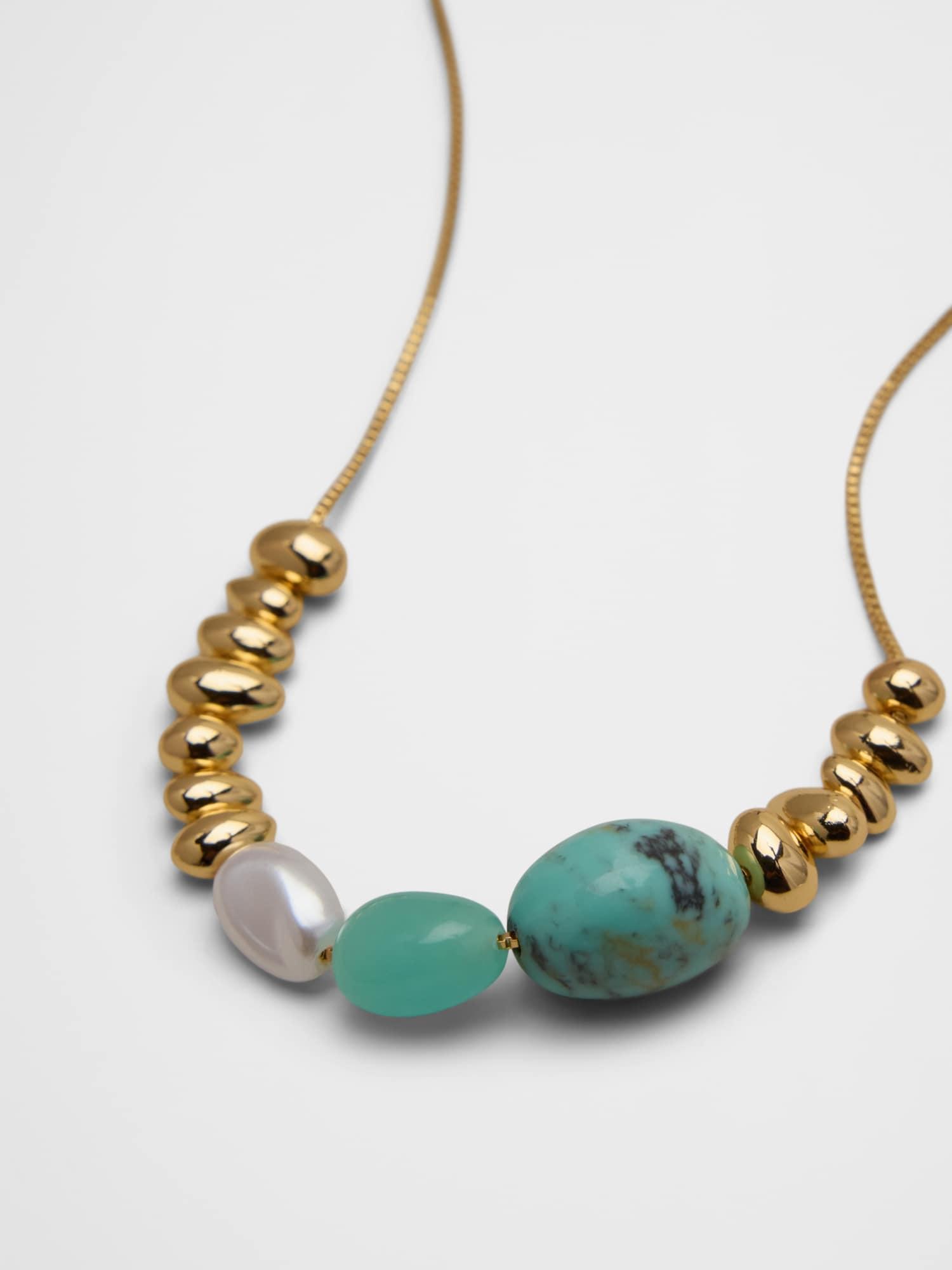 Resin Pearl Necklace Product Image