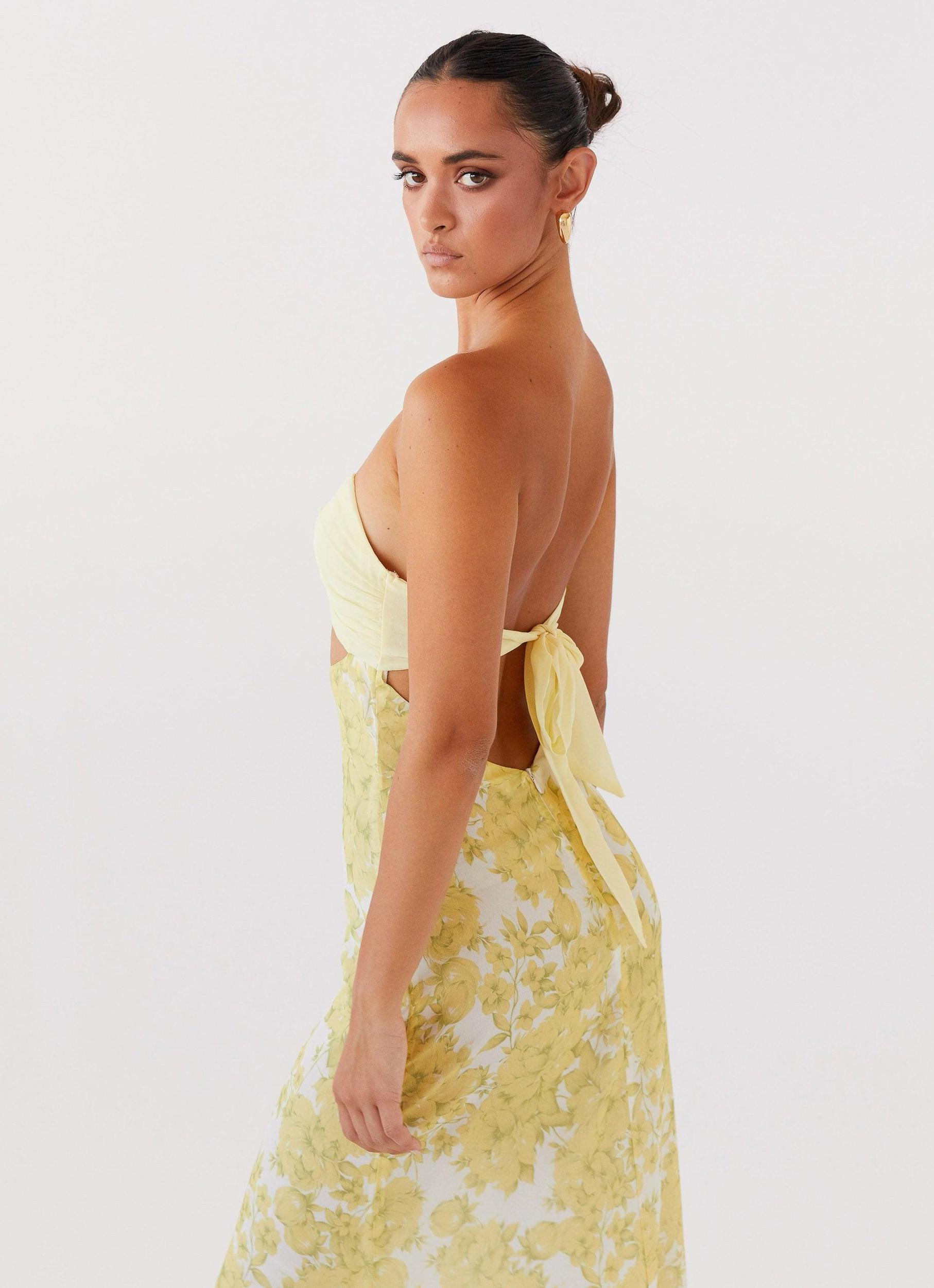 Tropicana Maxi Dress - Daffodil Product Image