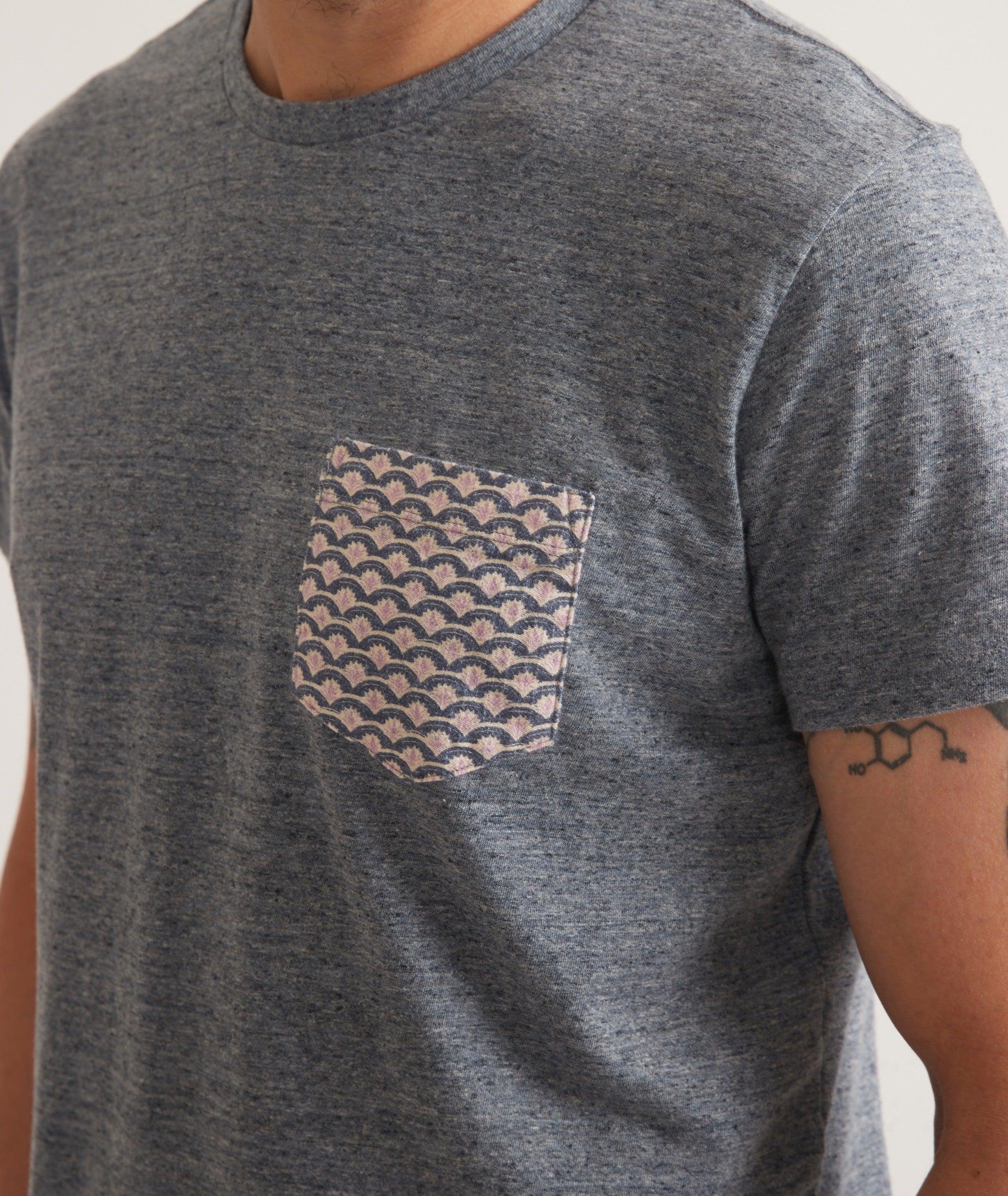 Signature Printed Pocket Tee Product Image