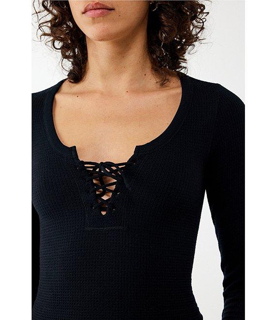 BDG Urban Outfitters Long Sleeve Knockout Top Product Image