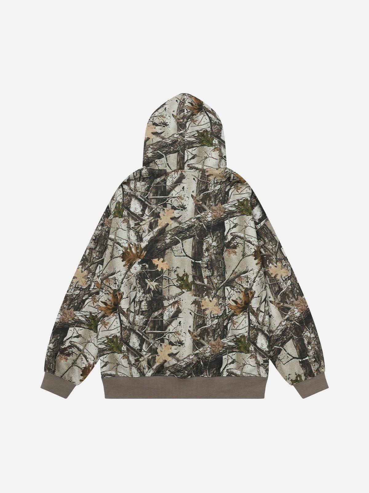 Aelfric Eden Oversized Camo Hoodie Product Image