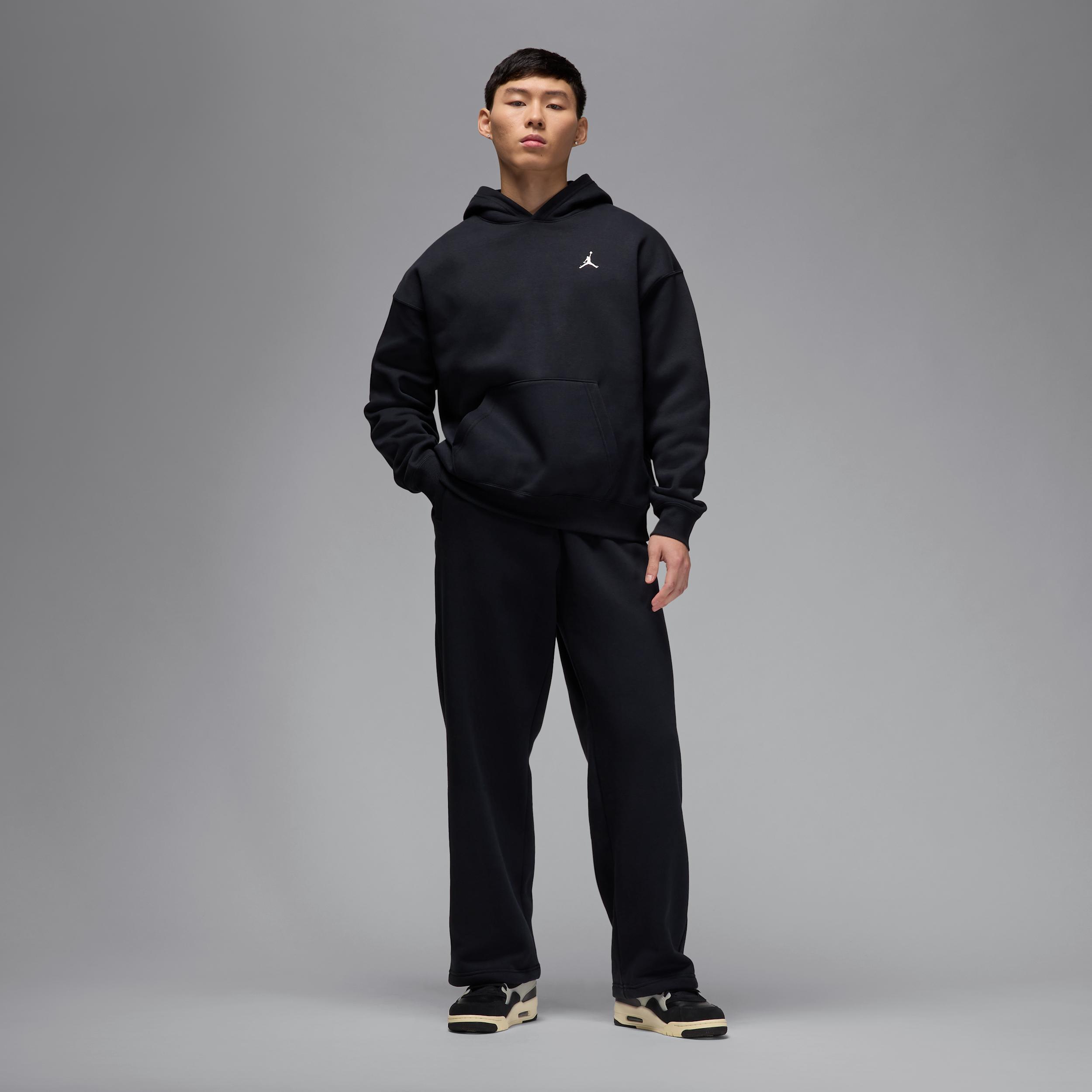 Mens Jordan Brooklyn Fleece Oversized Open-Hem Pants | IB7238-010 Product Image