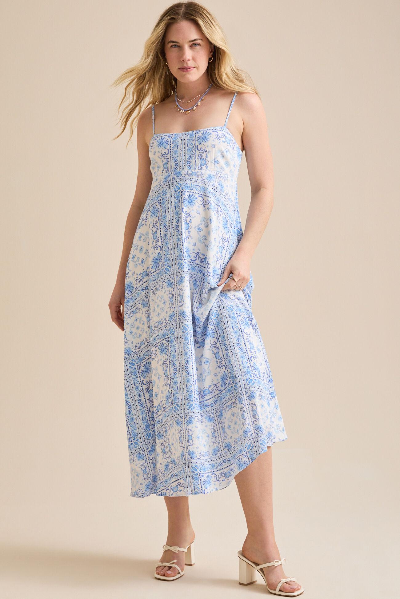 Fabi Floral Maxi Dress Product Image