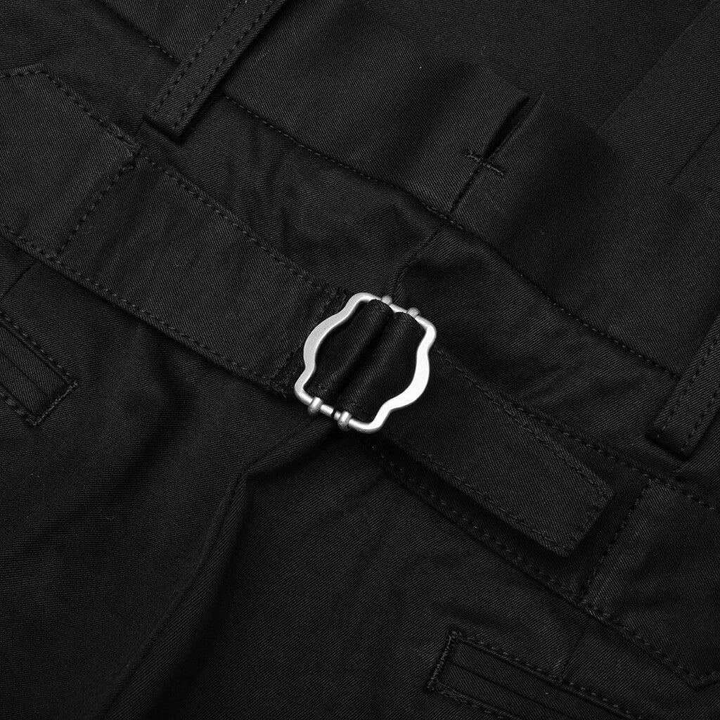 Cotton Chino Pants - Black Male Product Image