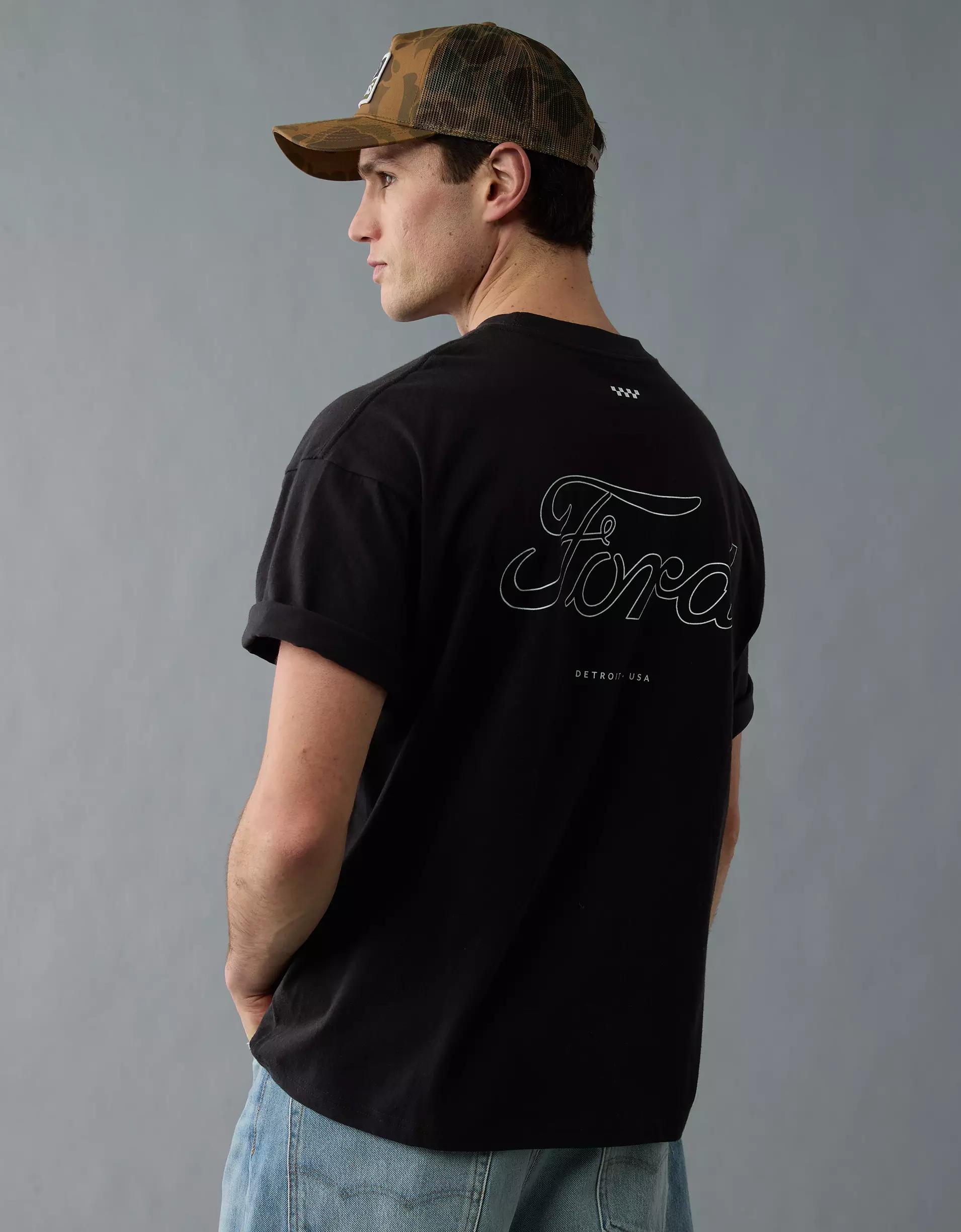 AE Boxy Ford Graphic T-Shirt Product Image