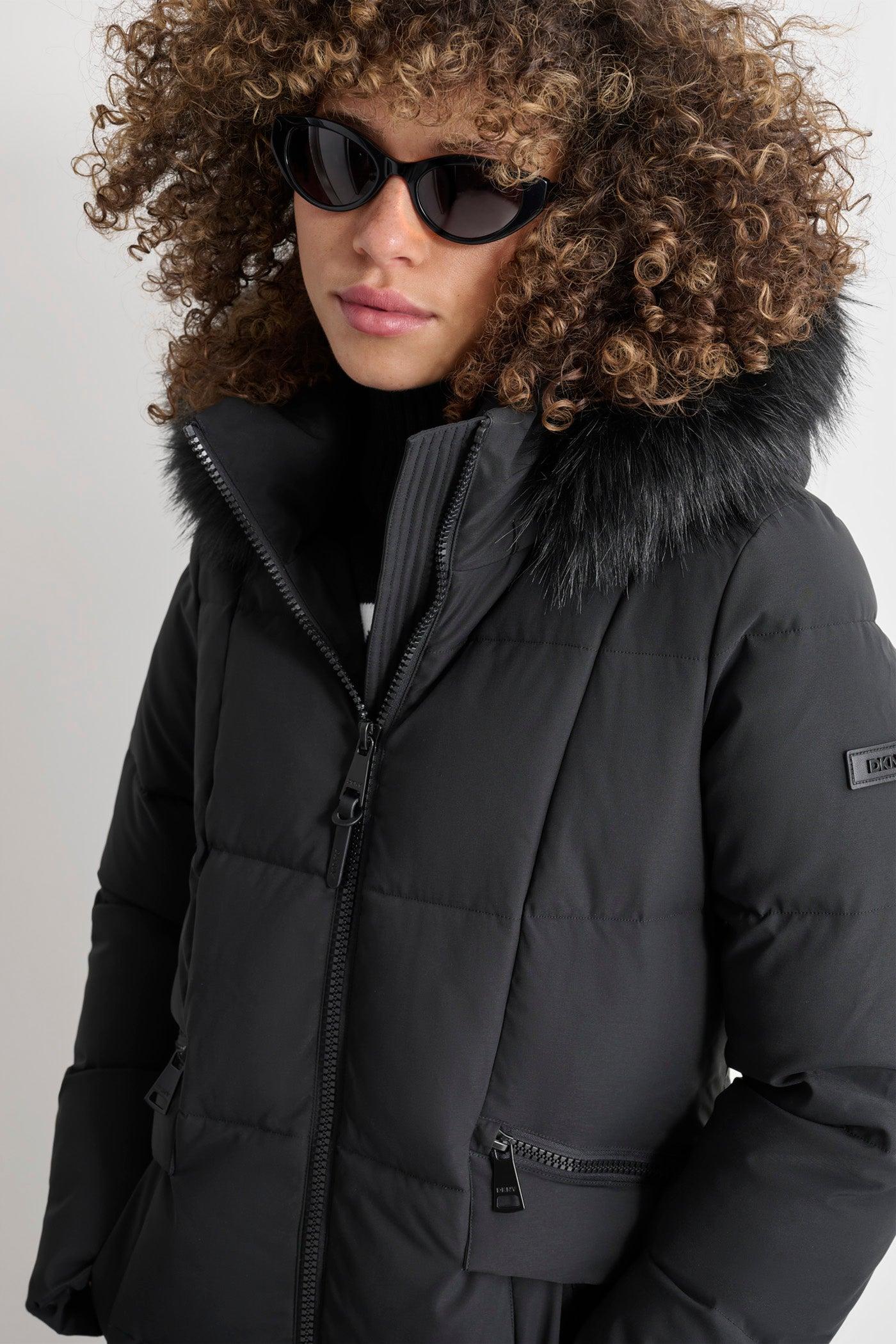 Long Puffer With Double Pockets Product Image