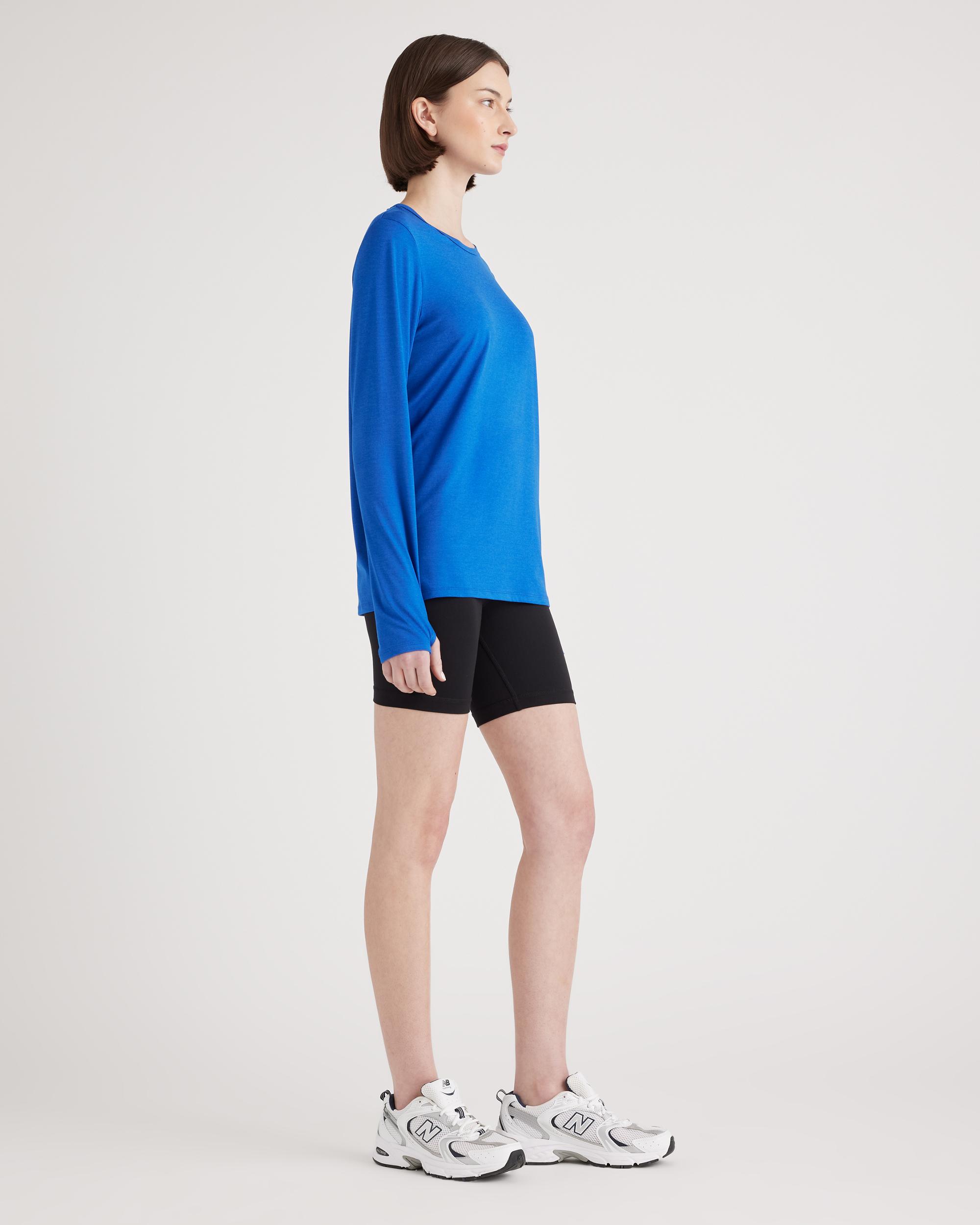 Quince | Women's Flowknit Breeze Long Sleeve Top 100% Polyester Product Image