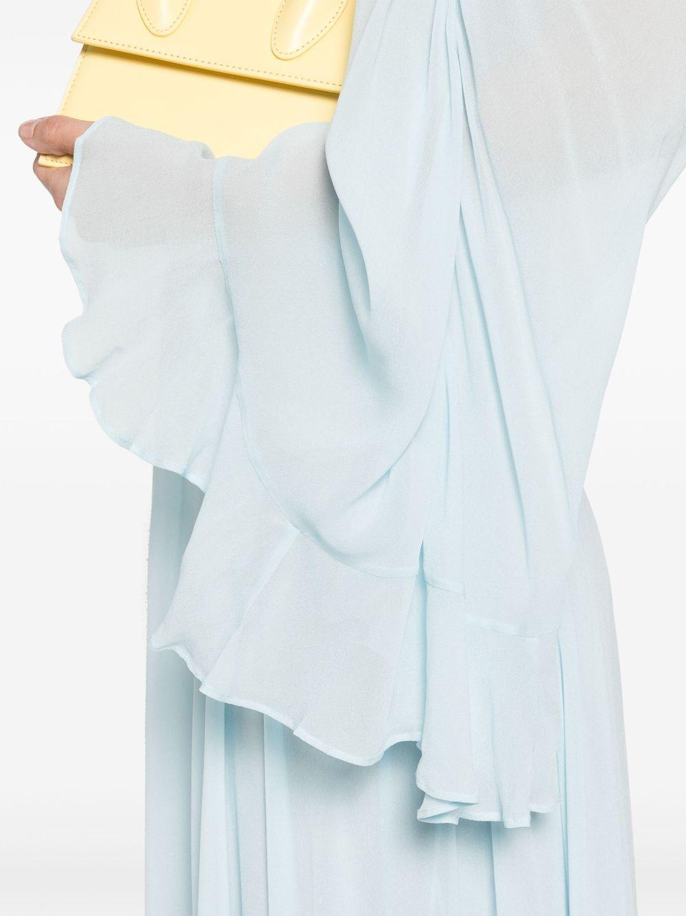 ruffle-detailed maxi dress Product Image