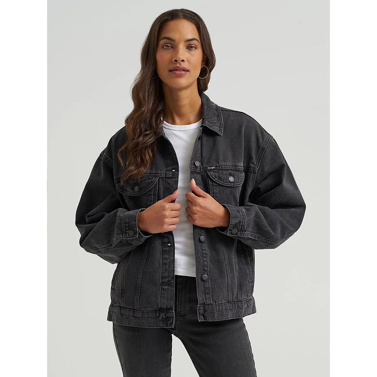 Women's Girlfriend Denim Jacket in Nashville Product Image