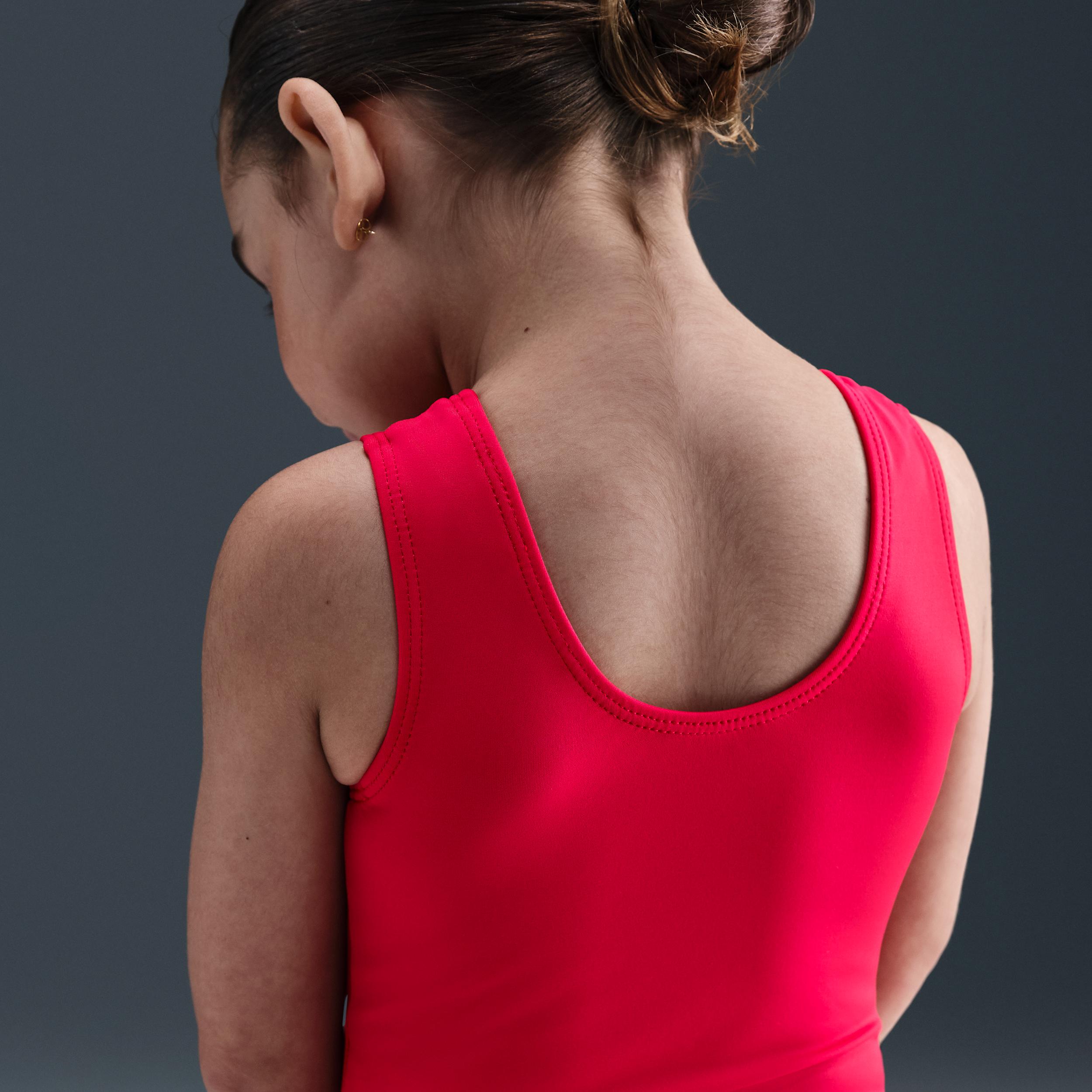 Nike Womens Gymnastics Red Armour Leotard | NKY041-152 Product Image