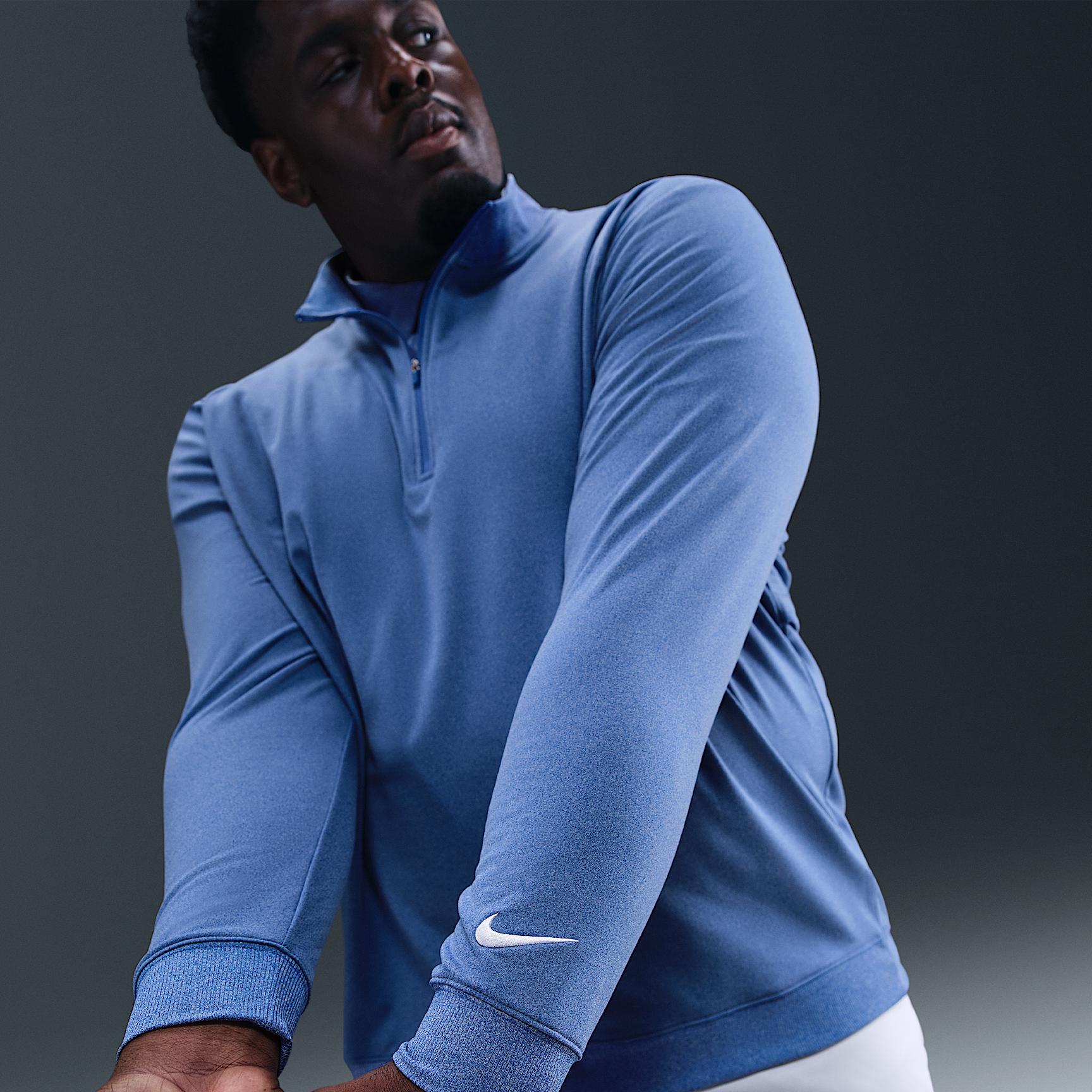 Nike Mens Tour 1/2-Zip Golf Top | FZ7522-411 Product Image