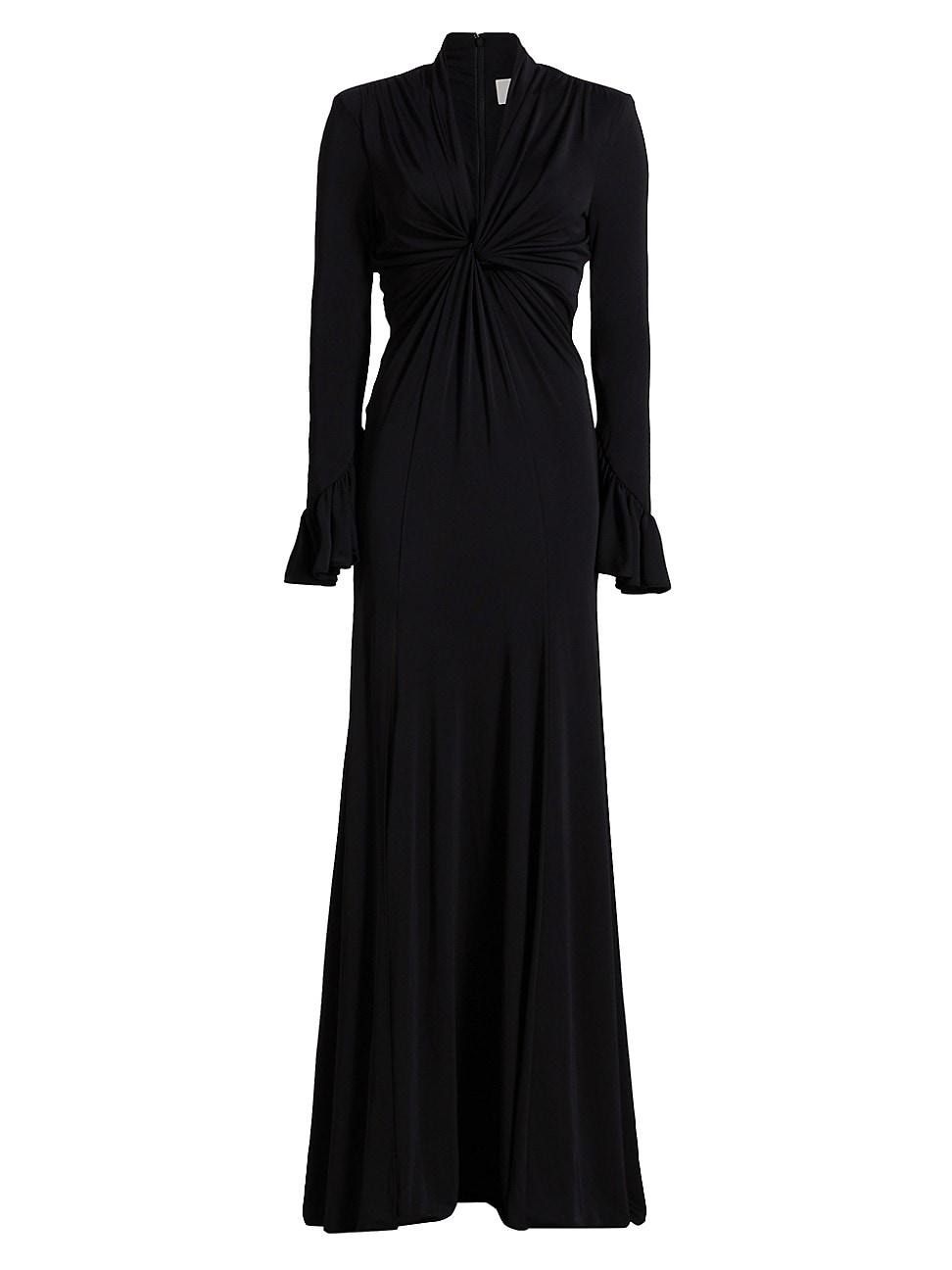 Womens Evelyn Stretch V-Neck Gown Product Image