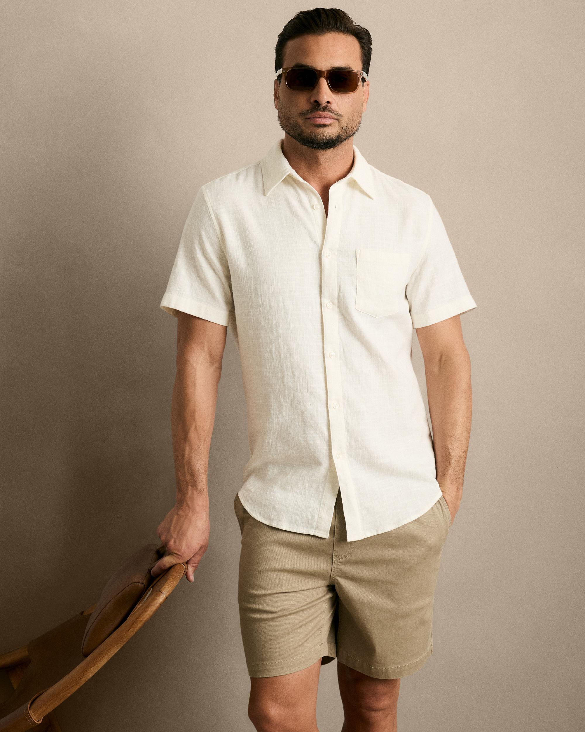 Quince | Men's Cotton 7" Chino Drawstring Shorts Organic Cotton Product Image