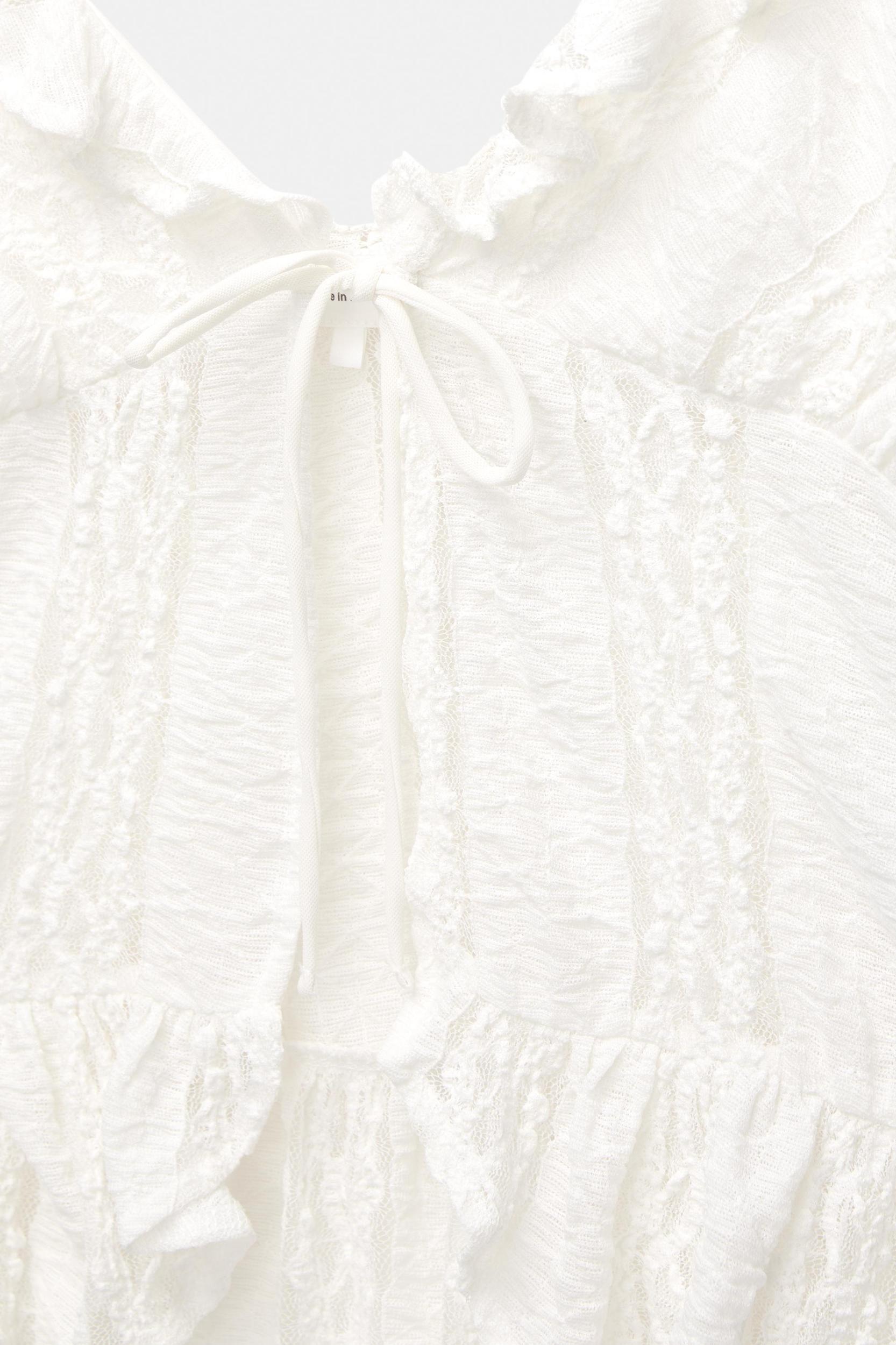 Lace frill top Product Image