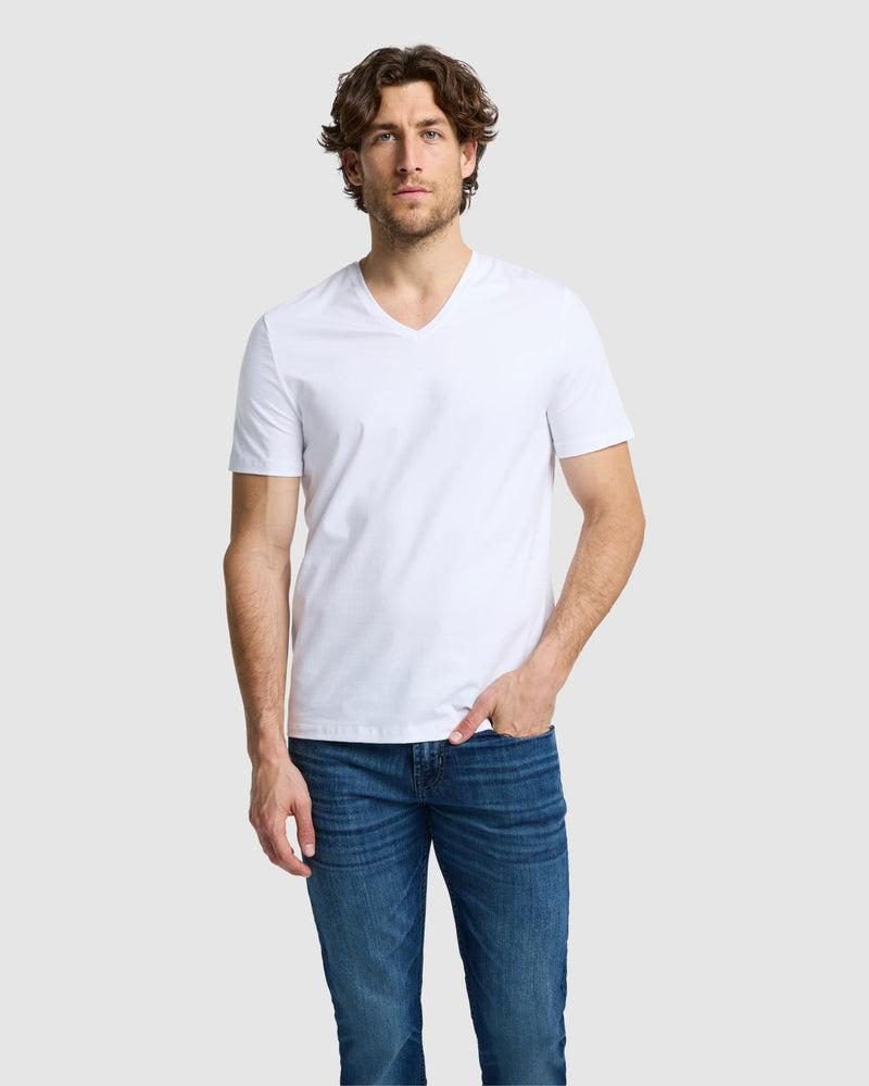 Luxe Performance V-Neck Tee Product Image