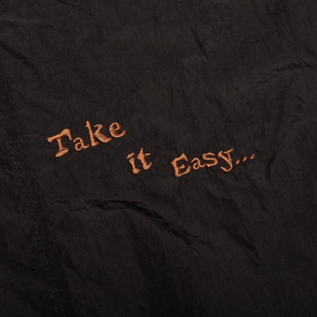 Lets Go Reversible Harrington Jacket - Blue/Green Male Product Image