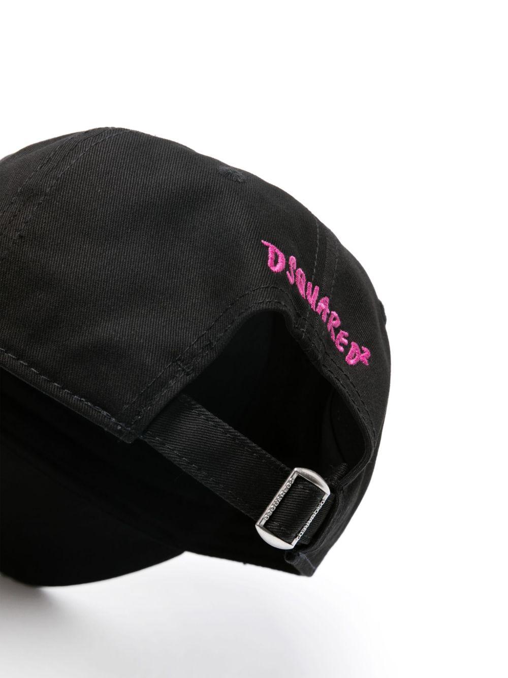 logo-appliqué cotton baseball cap Product Image