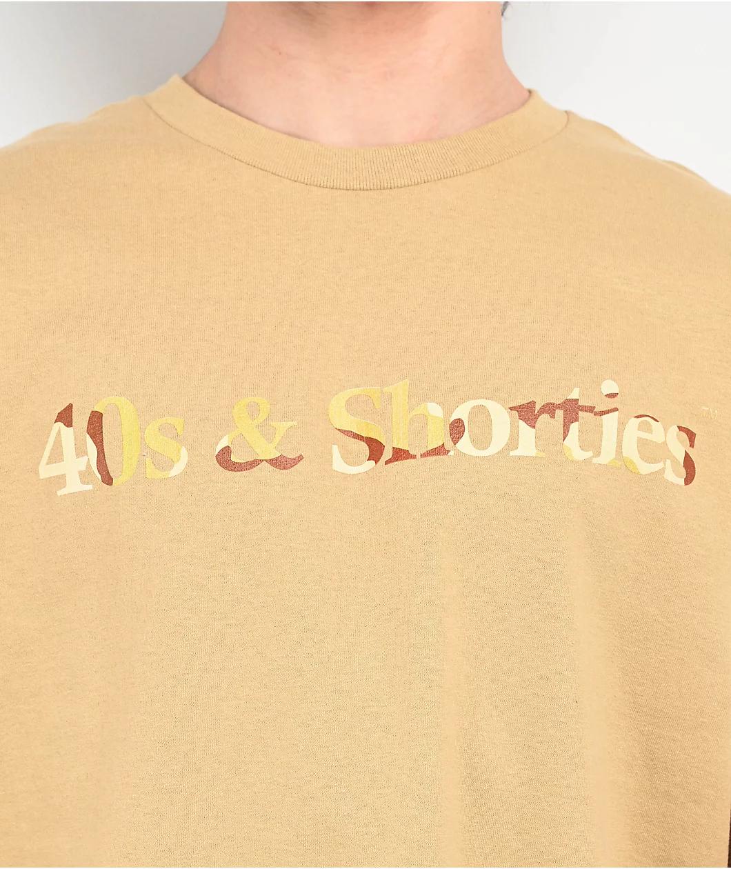 40s & Shorties Desert Camo Tan T-Shirt Product Image