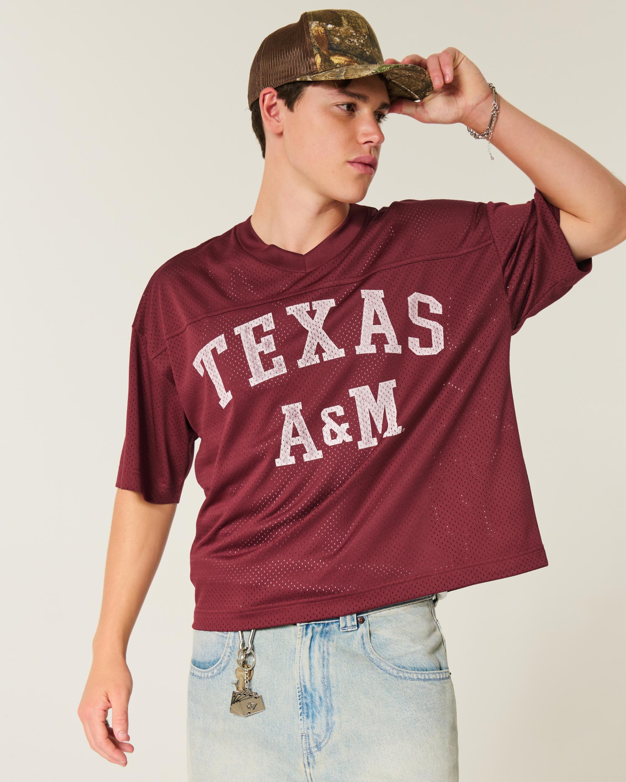 Texas A&M University Aggies Graphic Football Jersey Product Image
