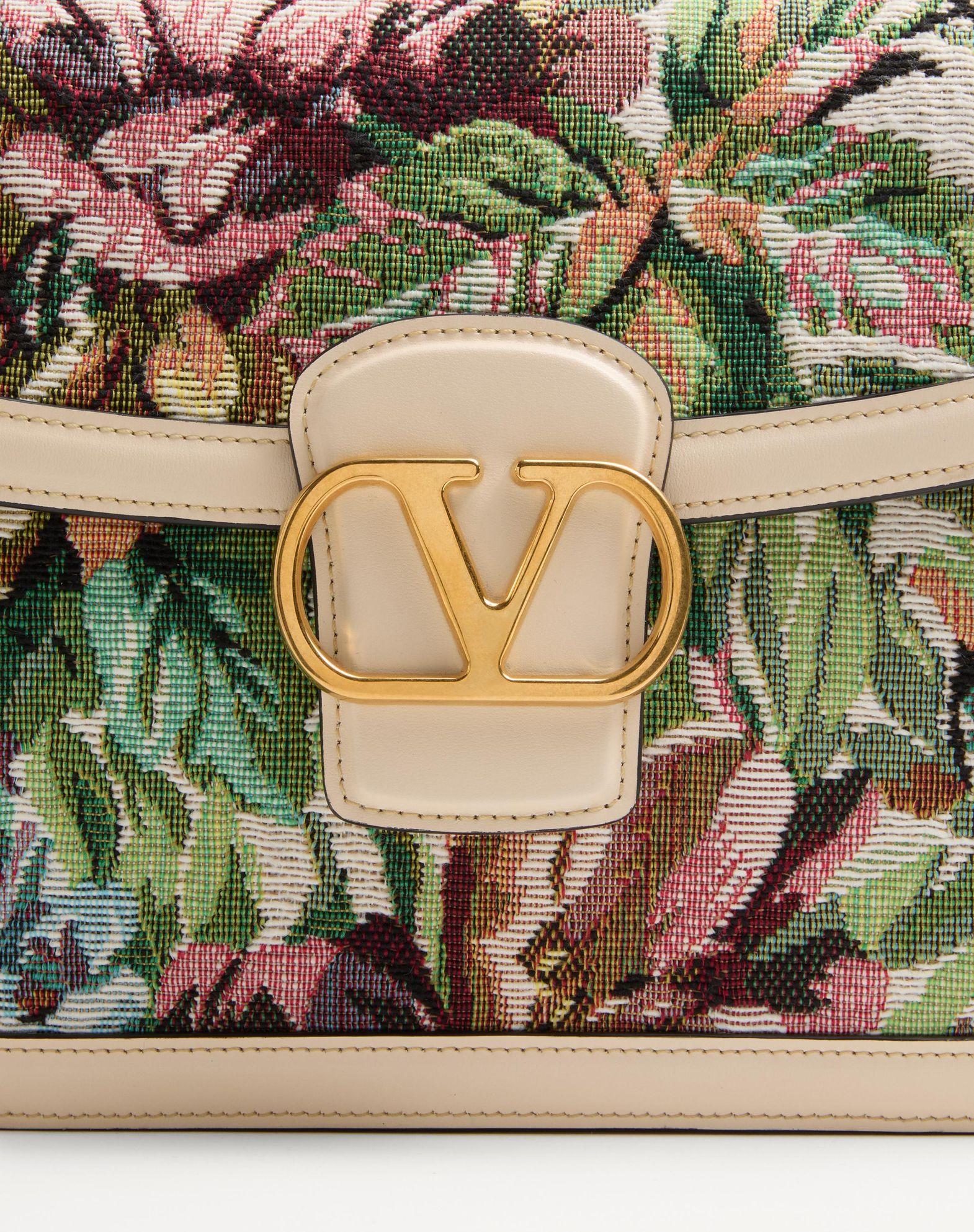 Valentino Garavani 9To5 Shoulder Bag In Voyage Imaginaire Jacquard Fabric Product Image